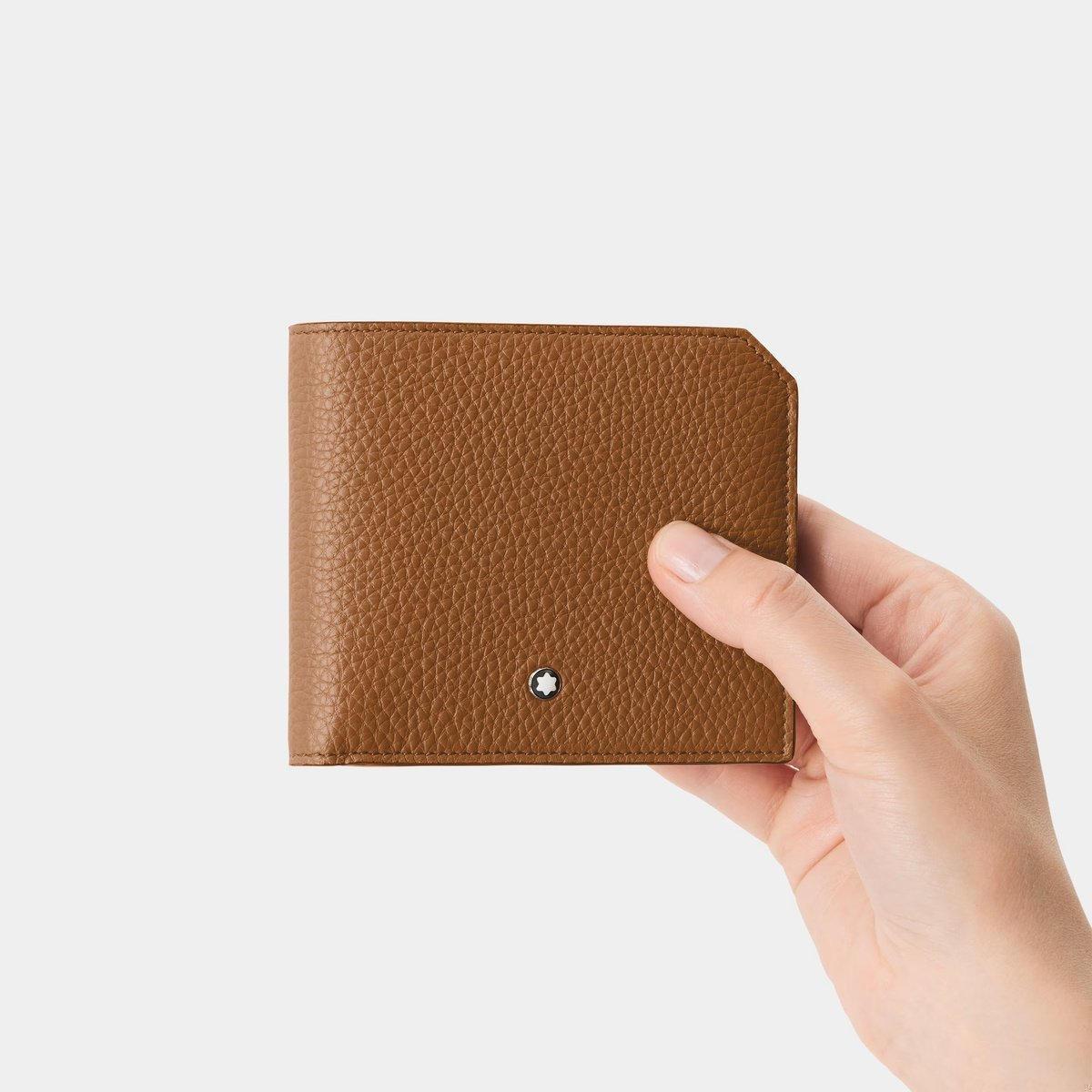 Soft Grain Wallet 8cc - Caramel