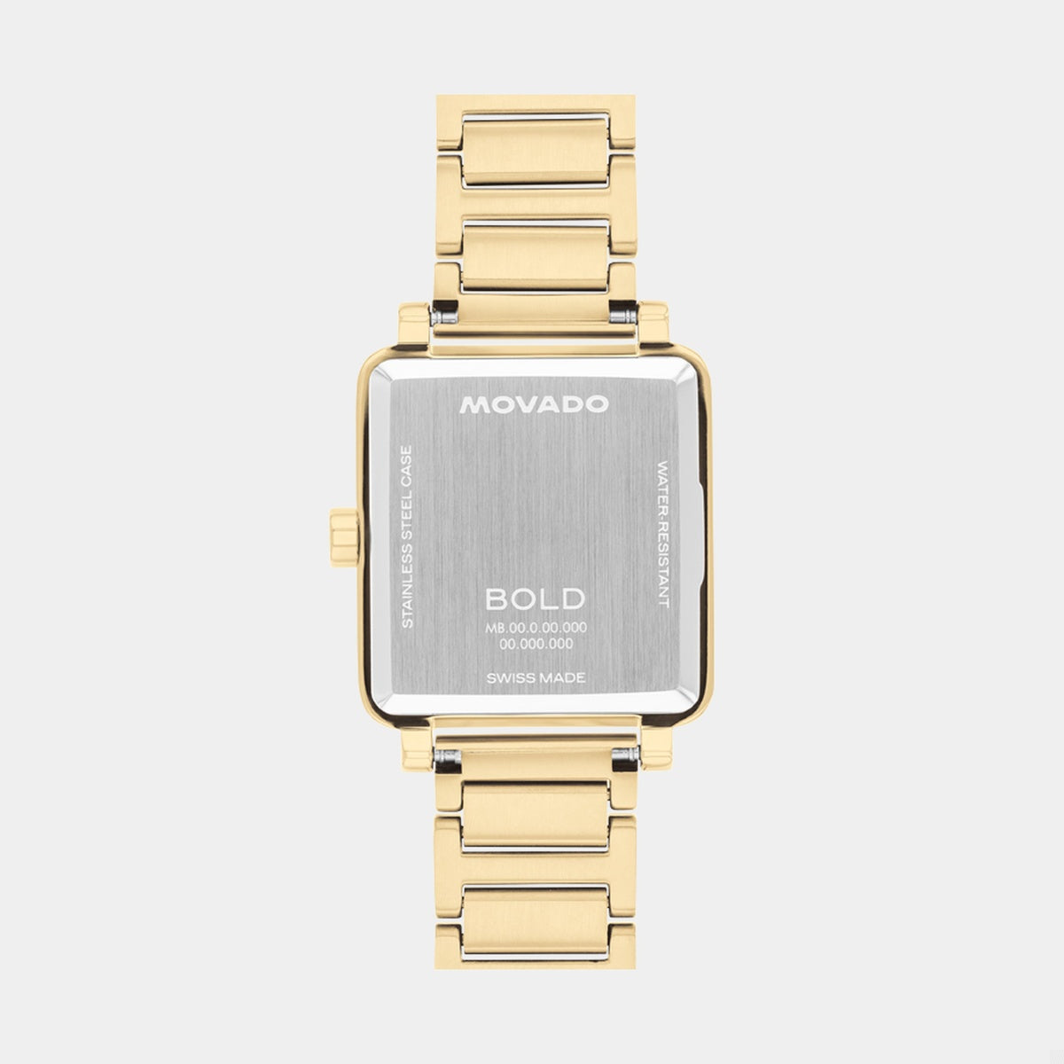 BOLD Evolution 2.0 Square - White Dial on Bracelet