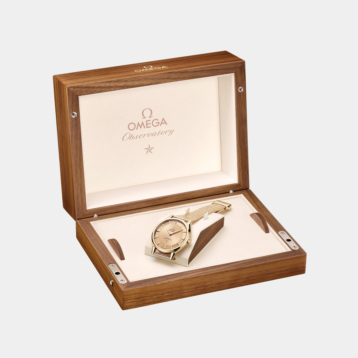 Constellation Observatory 39.4mm Gold Dial 18K Moonshine™ Gold Watch