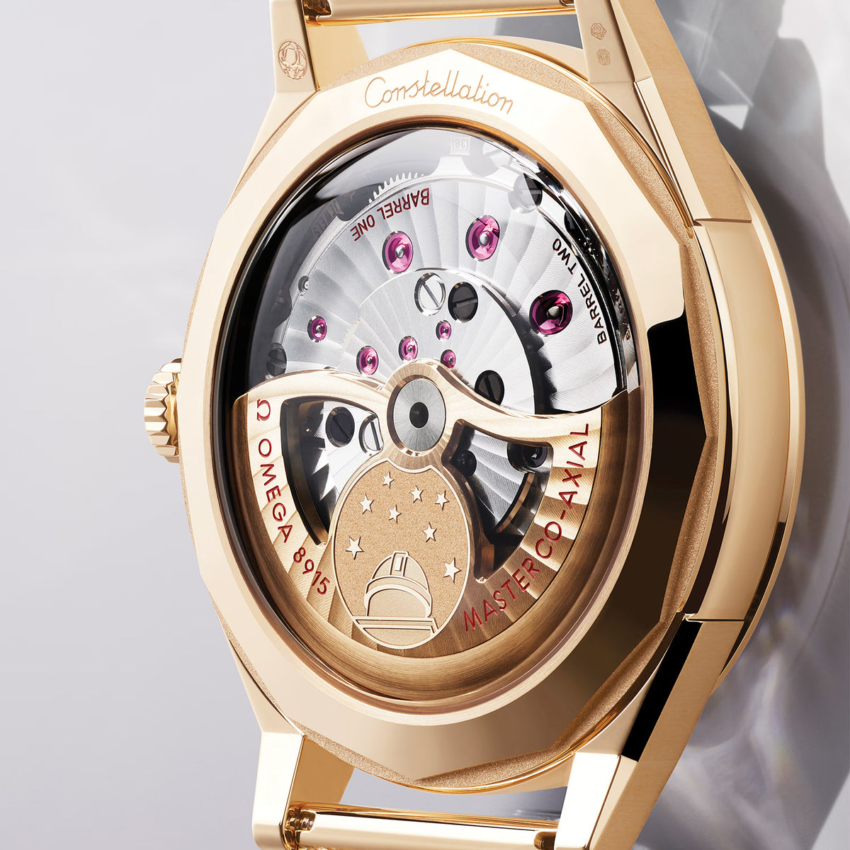 Constellation Observatory 39.4mm Gold Dial 18K Moonshine™ Gold Watch