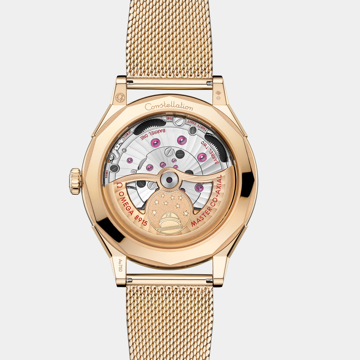Constellation Observatory 39.4mm Gold Dial 18K Moonshine™ Gold Watch