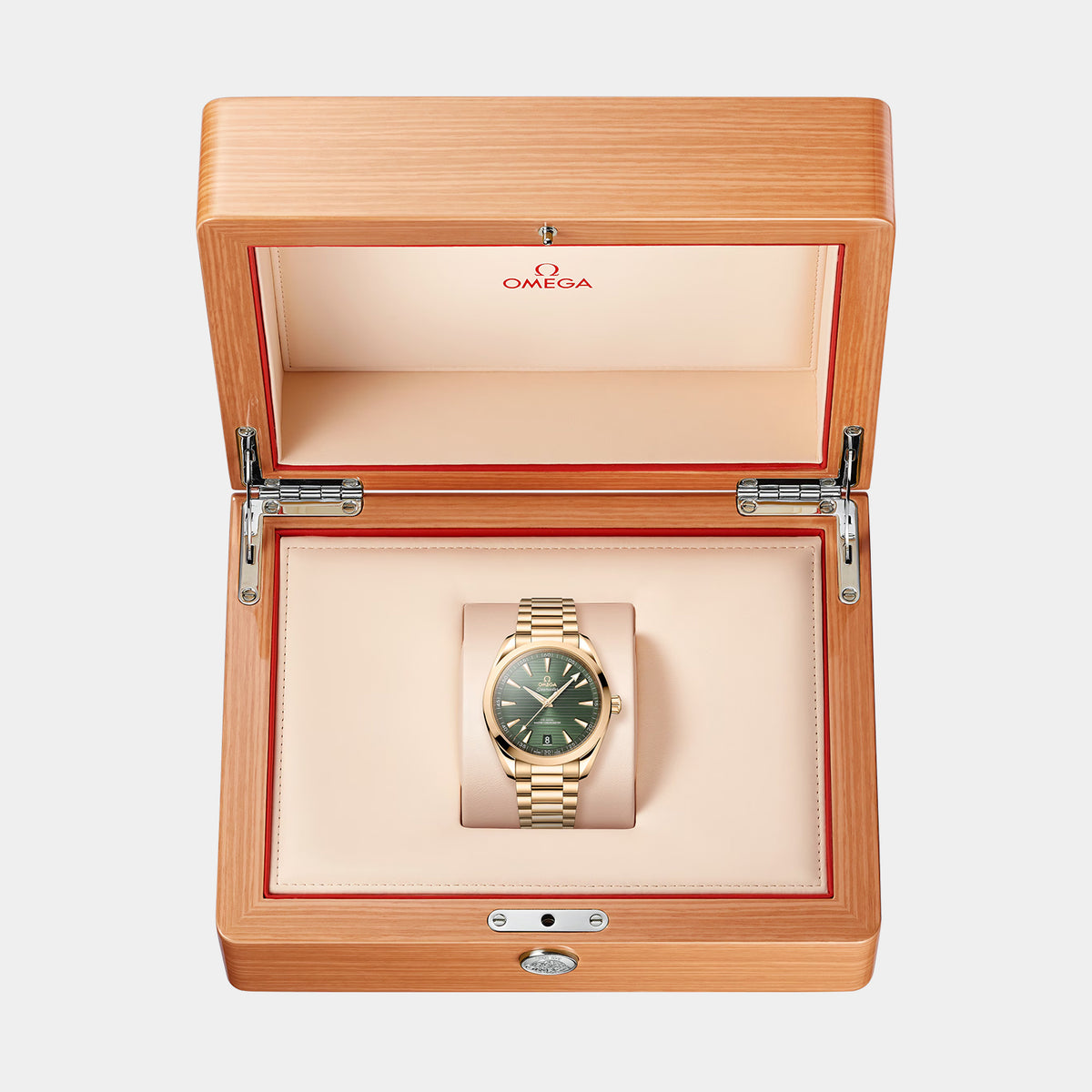 Seamaster Aqua Terra 150M 41mm Green Dial Moonshine™ Gold Watch