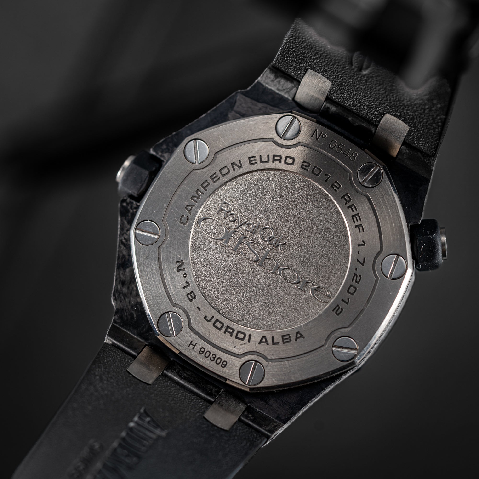 Royal Oak Offshore Diver Euro 2012 - Jordi Alba 1.7.2012