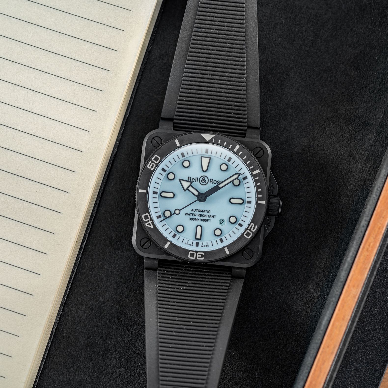 Bell & Ross BR 03-92 41mm Blue Dial - BR03A-D-LM-CE/SRB
