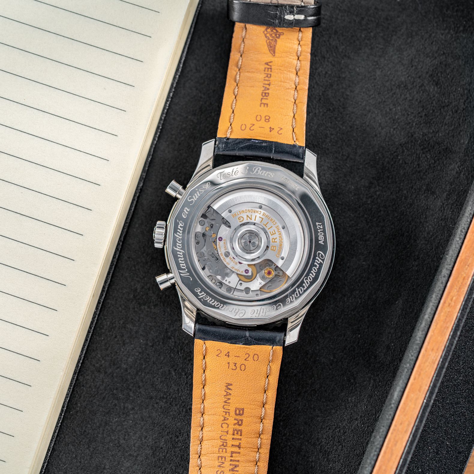 Breitling Navitimer 46mm Black Dial - AB0127