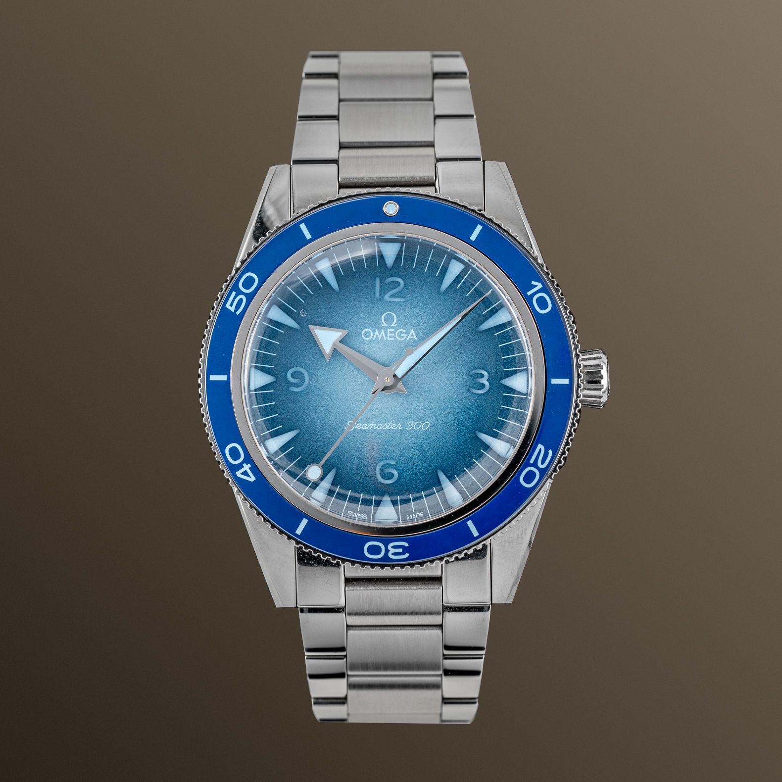 Pre-Owned | OMEGA Seamaster 300 Summer Blue - 234.30.41.21.03.002