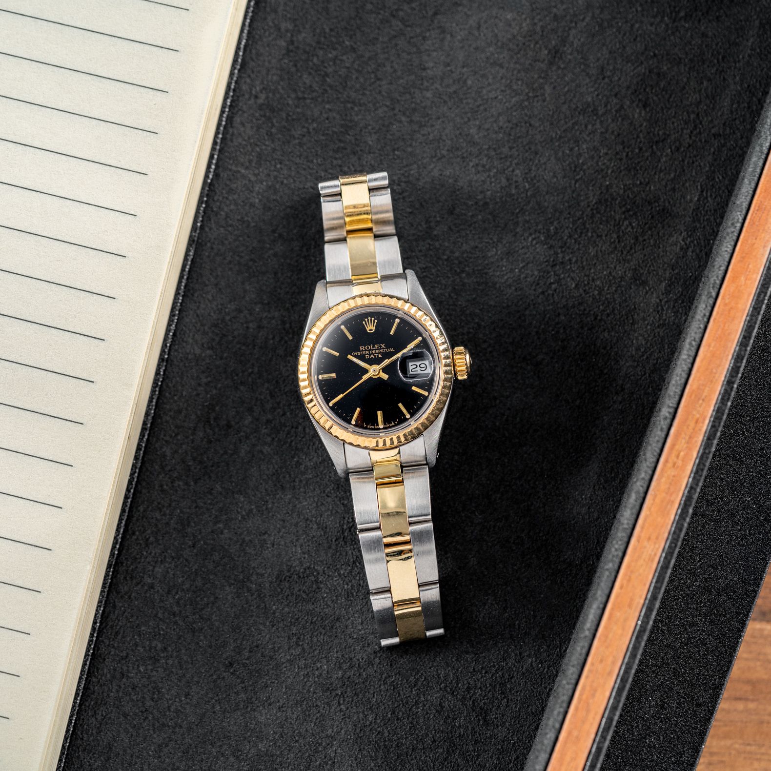Rolex Lady-Datejust 26mm Black Dial - 6917