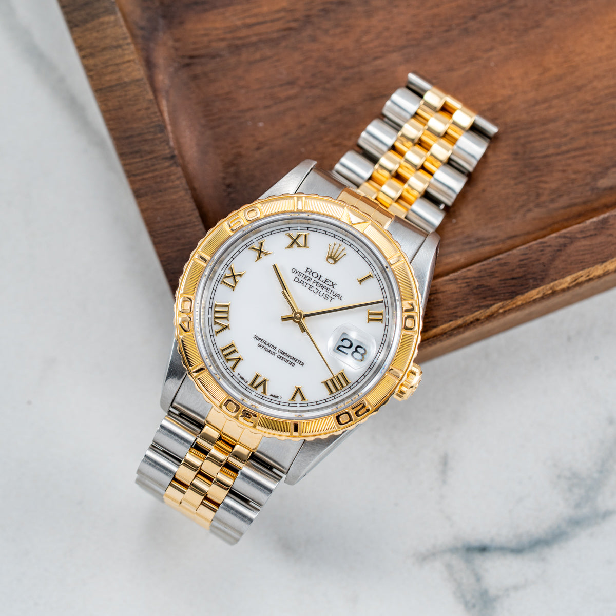 Rolex Datejust Turn-O-Graph Two-Tone 36mm - 16263