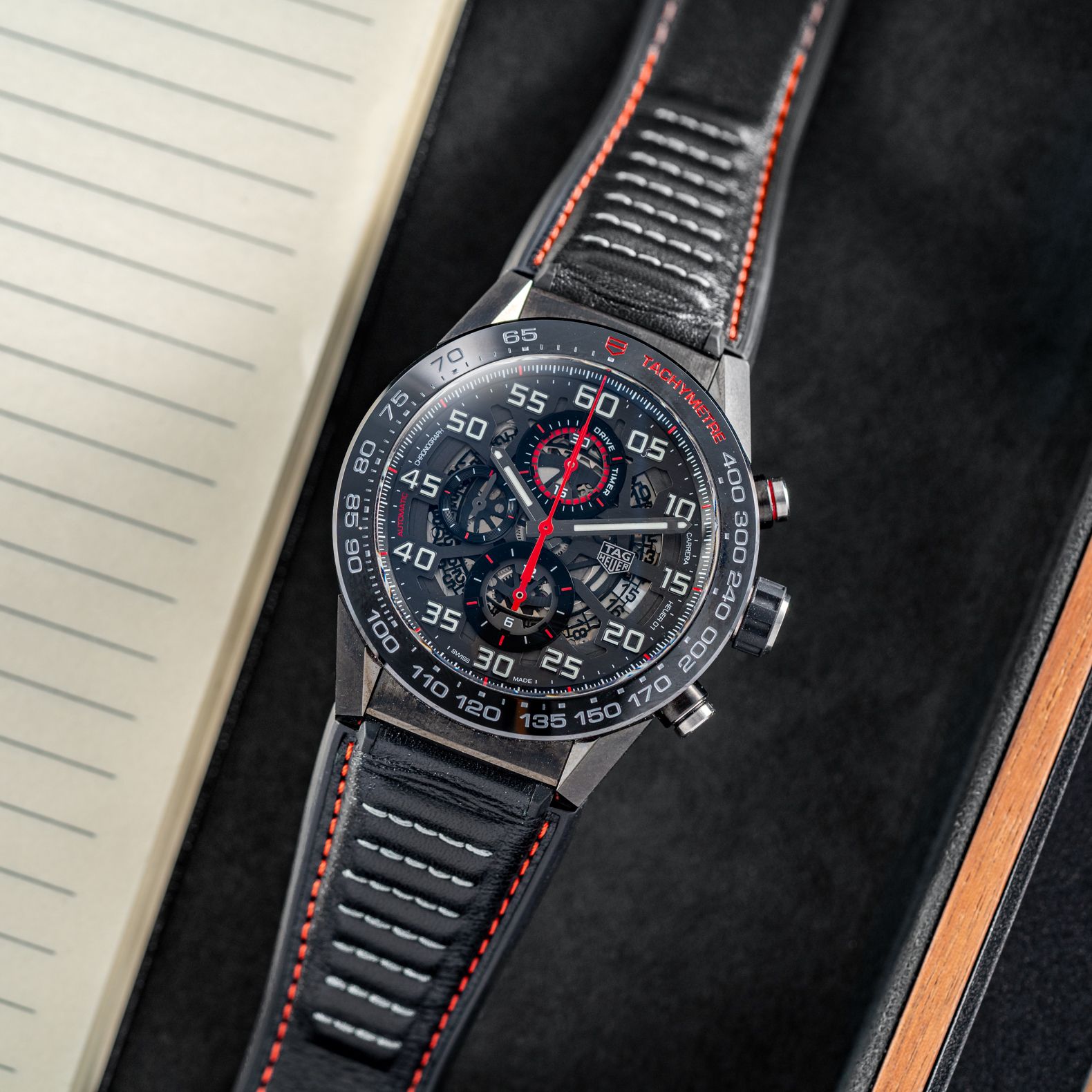 TAG Heuer Carrera Heuer 01 Chronograph 45mm Skeleton - CAR2A1H