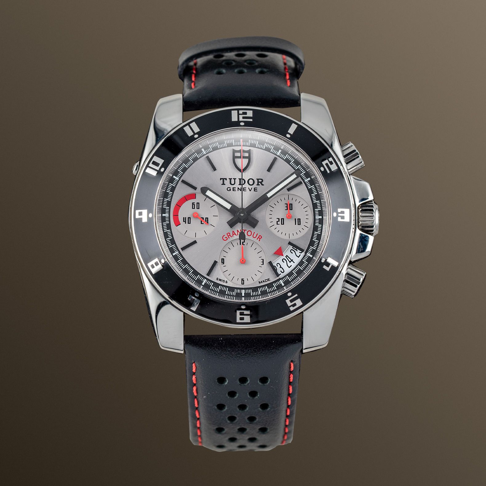 Pre-Owned Watches | TUDOR Grantour Chrono 41mm Silver Dial - 20350