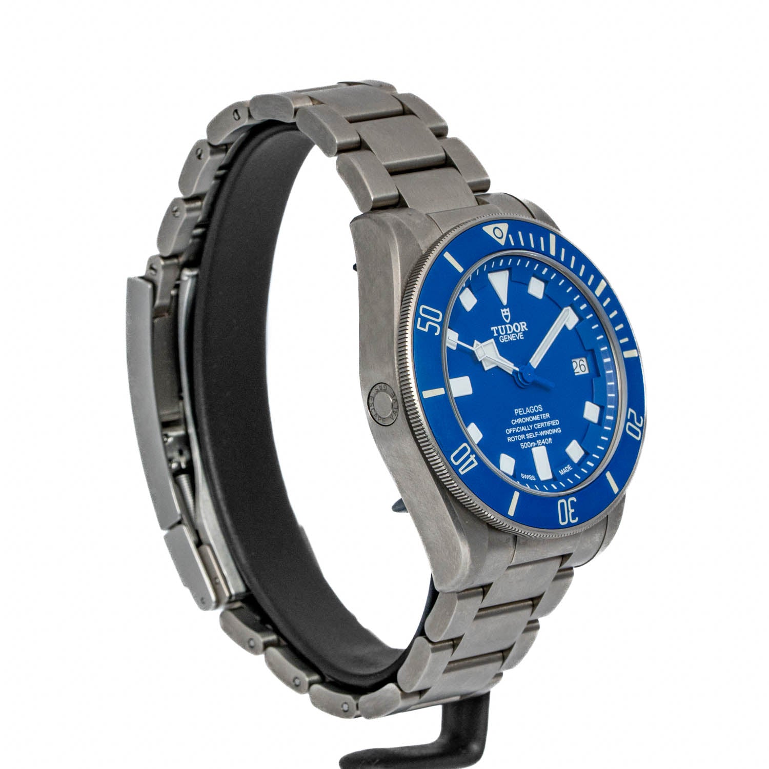 Tudor Pelagos Blue Dial Titanium Diver - M25600TB-0001
