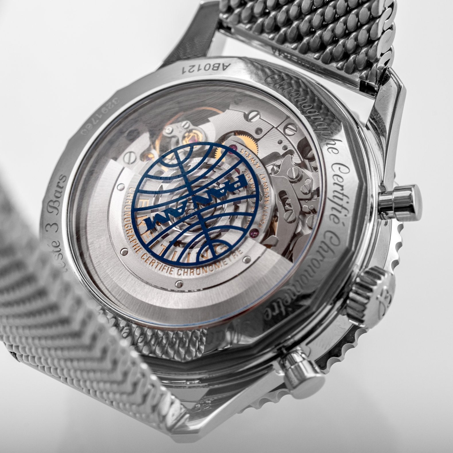 Breitling Navitimer B01 Chronograph 43mm Blue Dial - AB01212B1C1A1