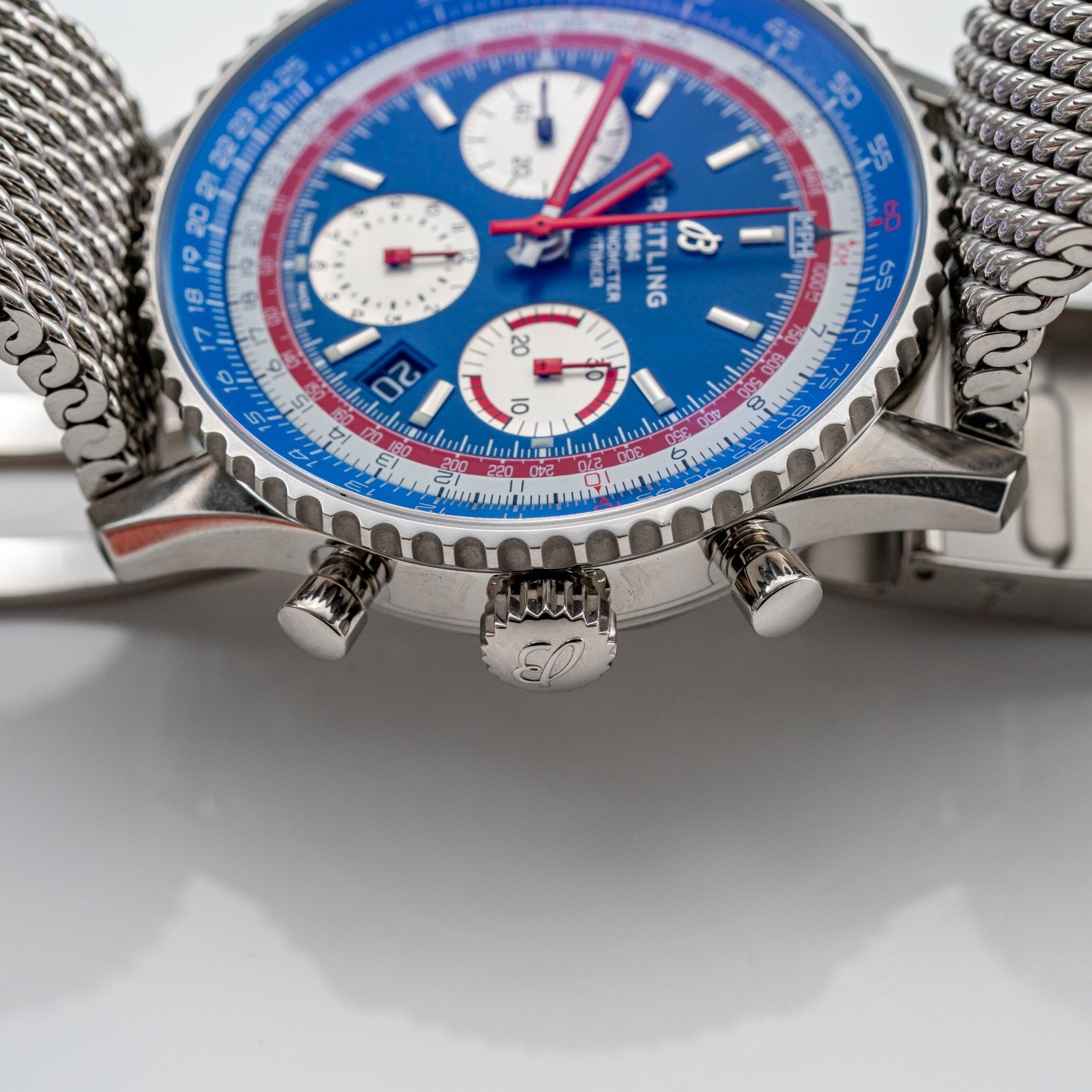 Breitling Navitimer B01 Chronograph 43mm Blue Dial - AB01212B1C1A1