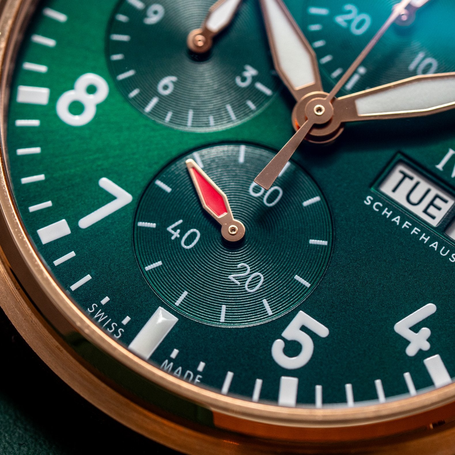 IWC Pilot’s Watch Chronograph 41mm Green Dial - IW388110