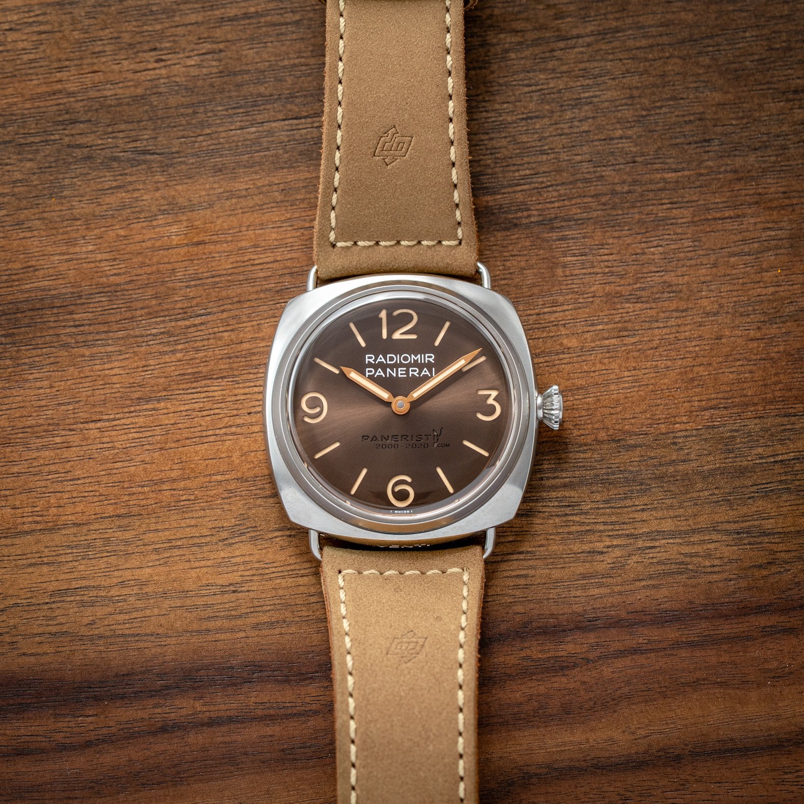 Panerai Radiomir Venti 45mm Brown Dial - PAM02020