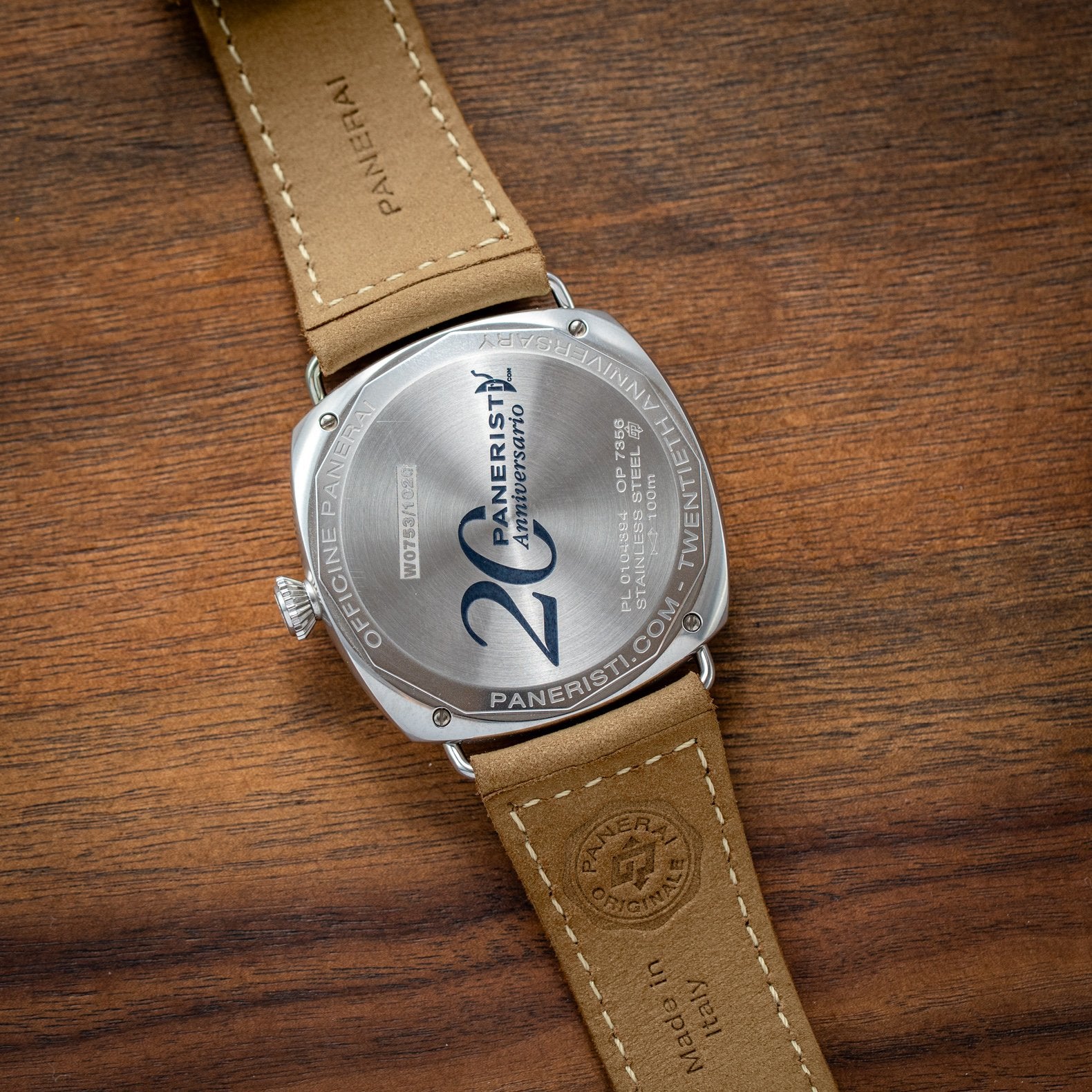 Panerai Radiomir Venti 45mm Brown Dial - PAM02020