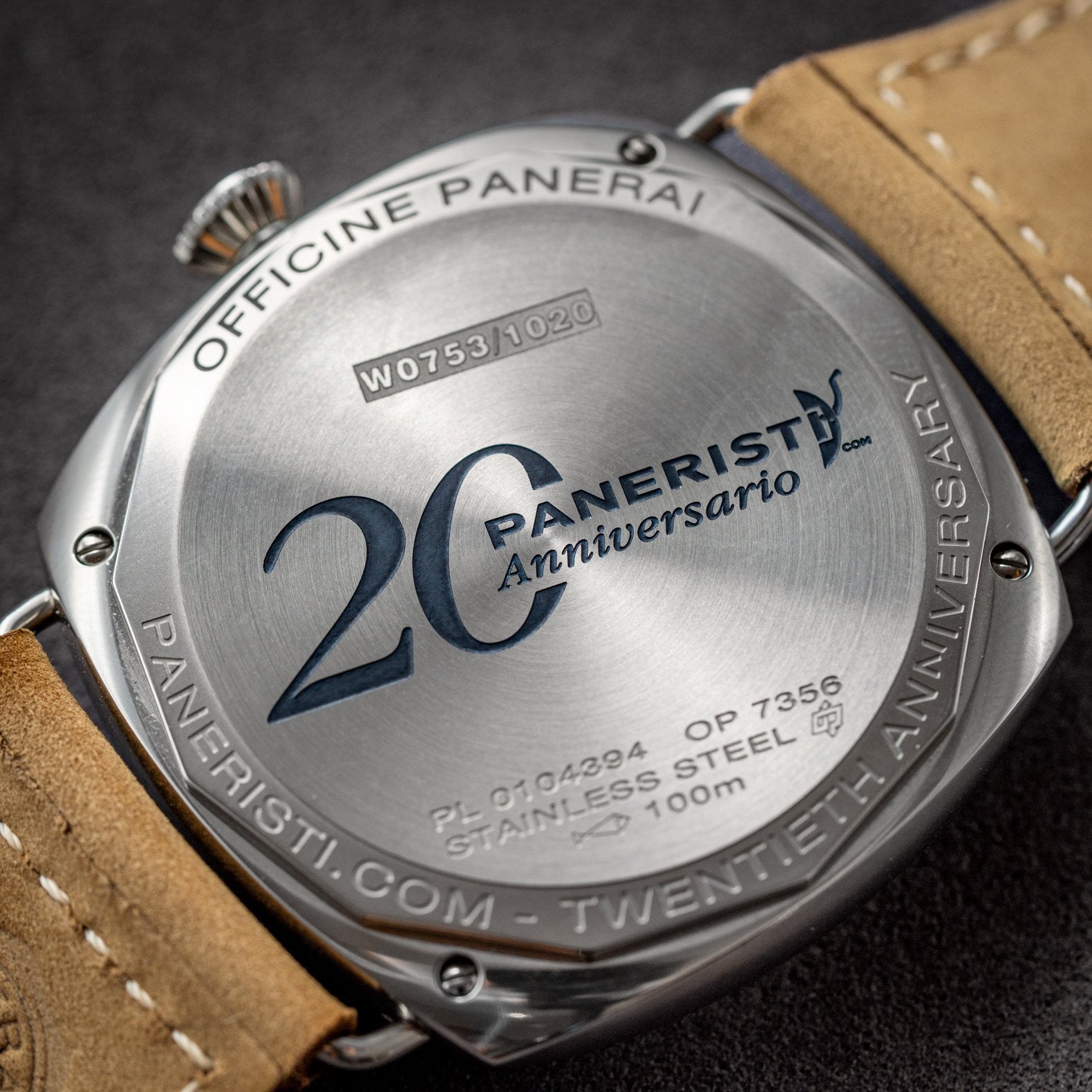 Panerai Radiomir Venti 45mm Brown Dial - PAM02020