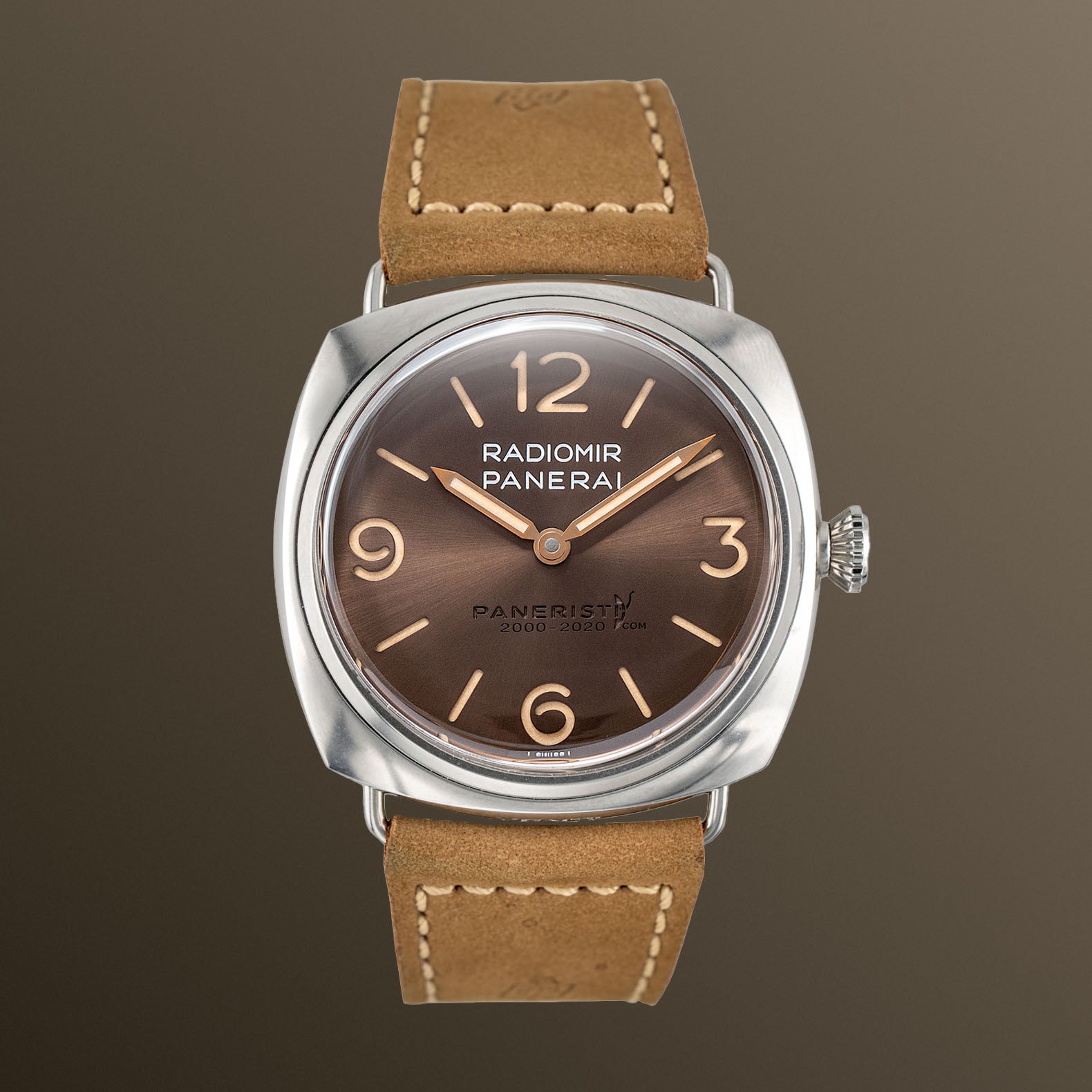 Pre-Owned Watches | Panerai Radiomir Venti 45mm Brown Dial - PAM02020