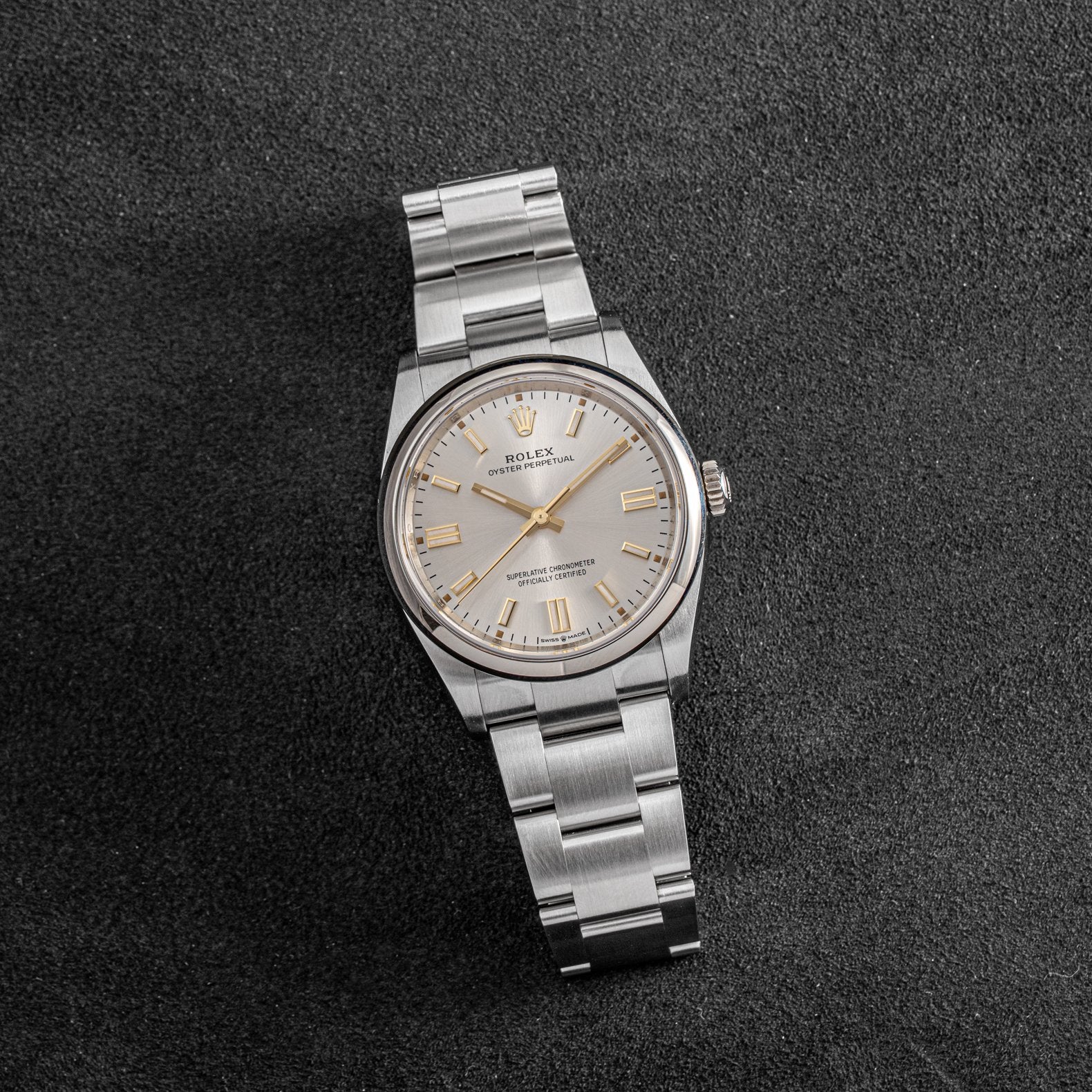 Rolex Oyster Perpetual 36mm Silver Dial - 126000