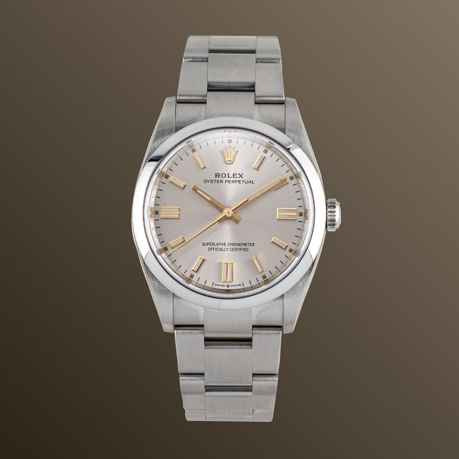 Rolex Oyster Perpetual 36mm Silver Dial - 126000