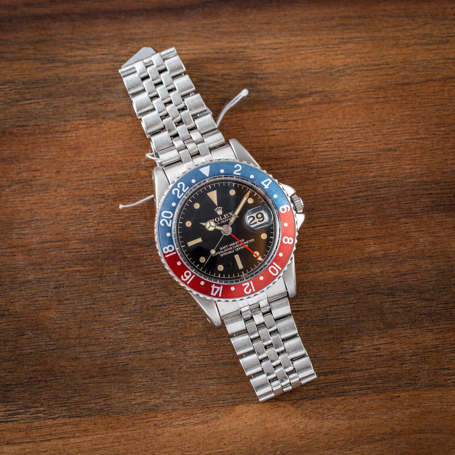 Vintage Rolex GMT-Master 40mm "Pepsi" - 1675