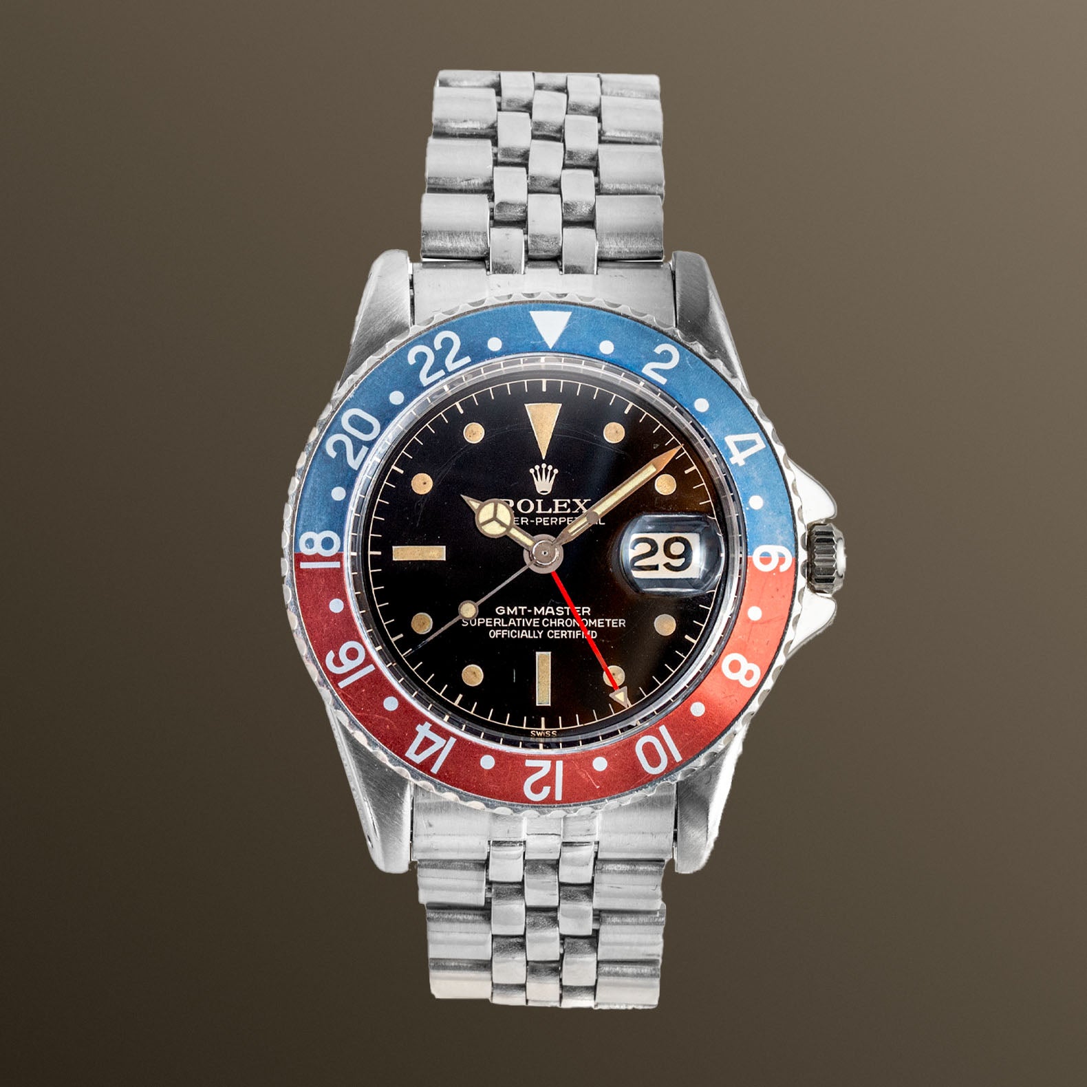 Vintage Rolex GMT-Master 40mm "Pepsi" - 1675