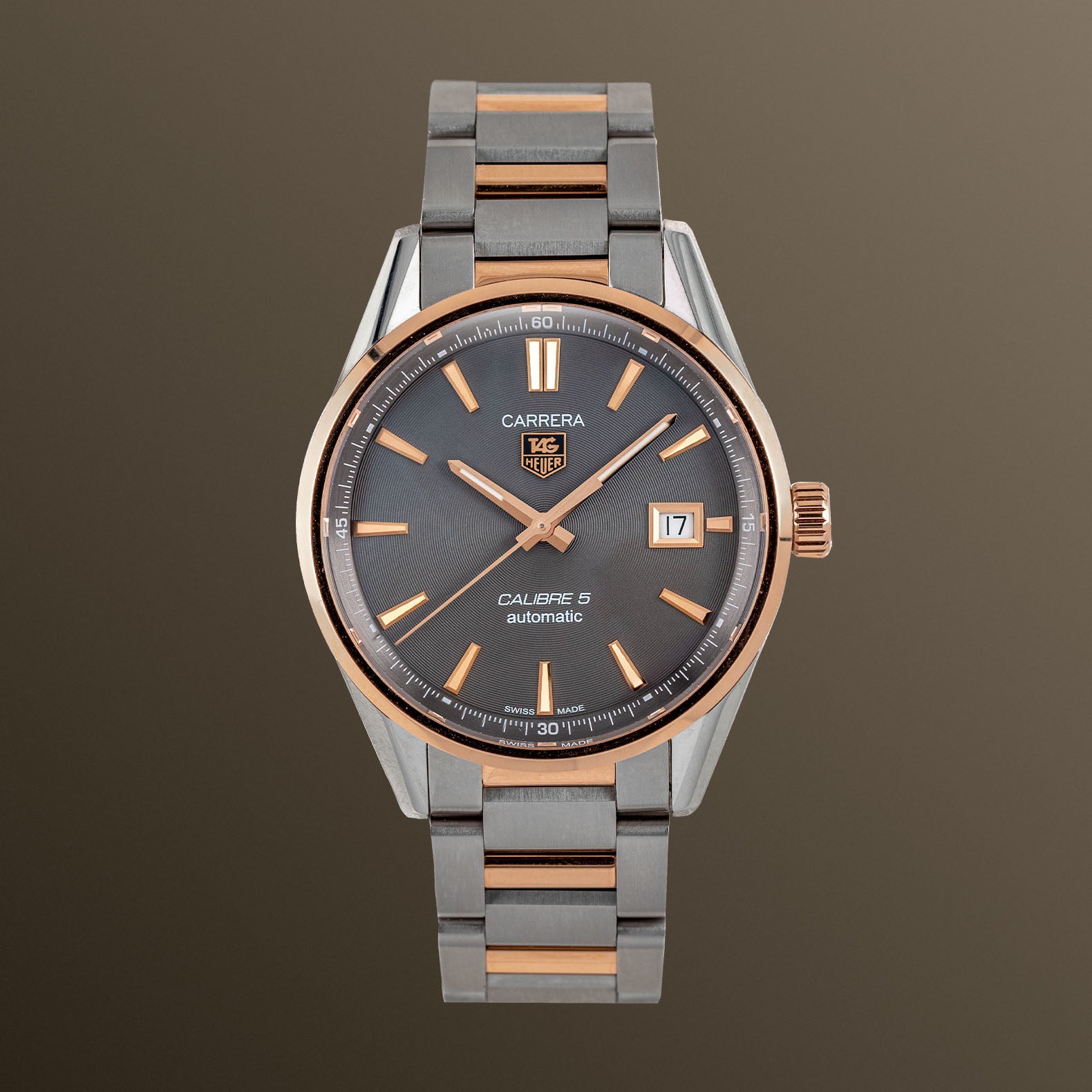 TAG Heuer Carrera 39mm Two-Tone - WAR215E.BD0784