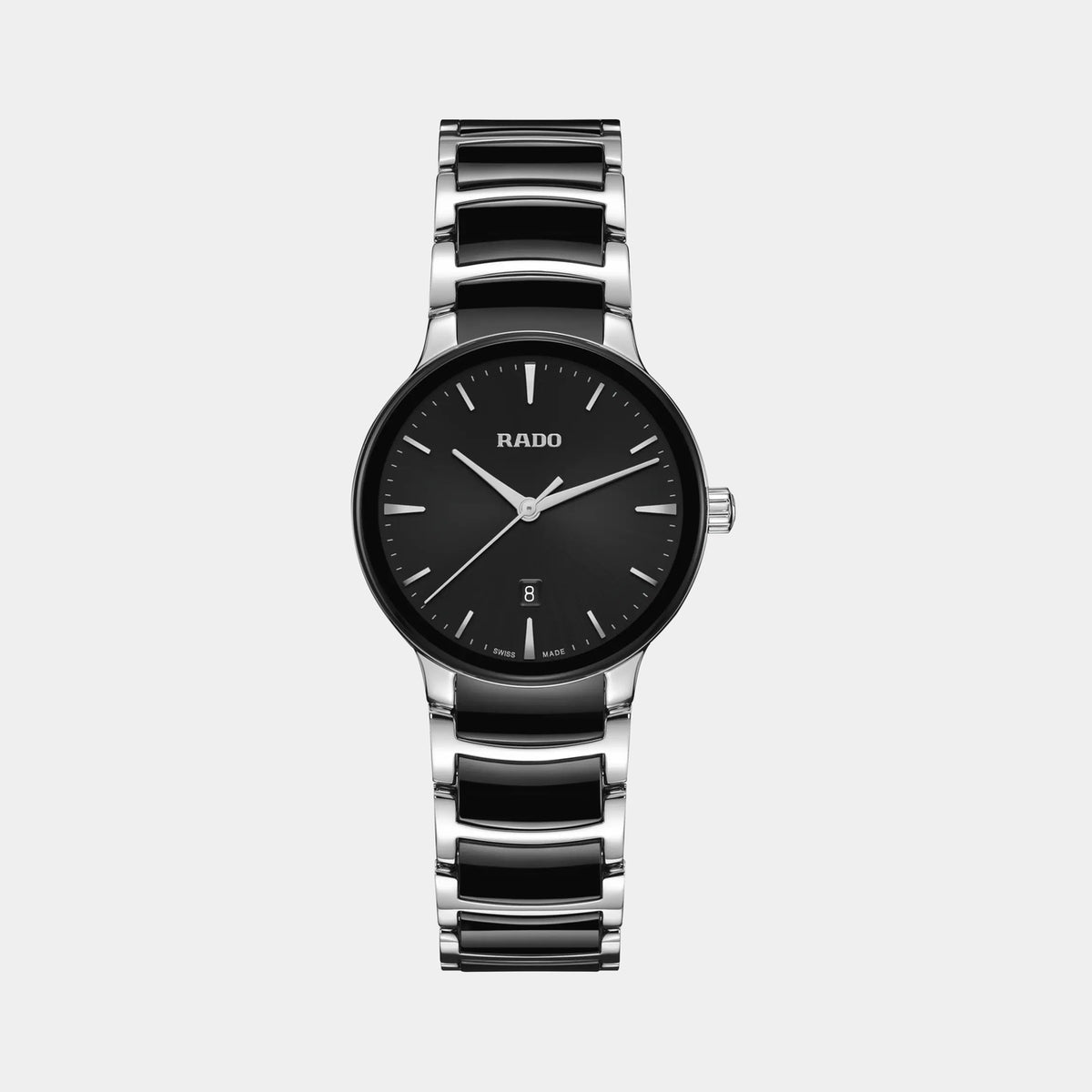 Rado | Centrix Quartz 30.5mm - Black Dial on Bracelet