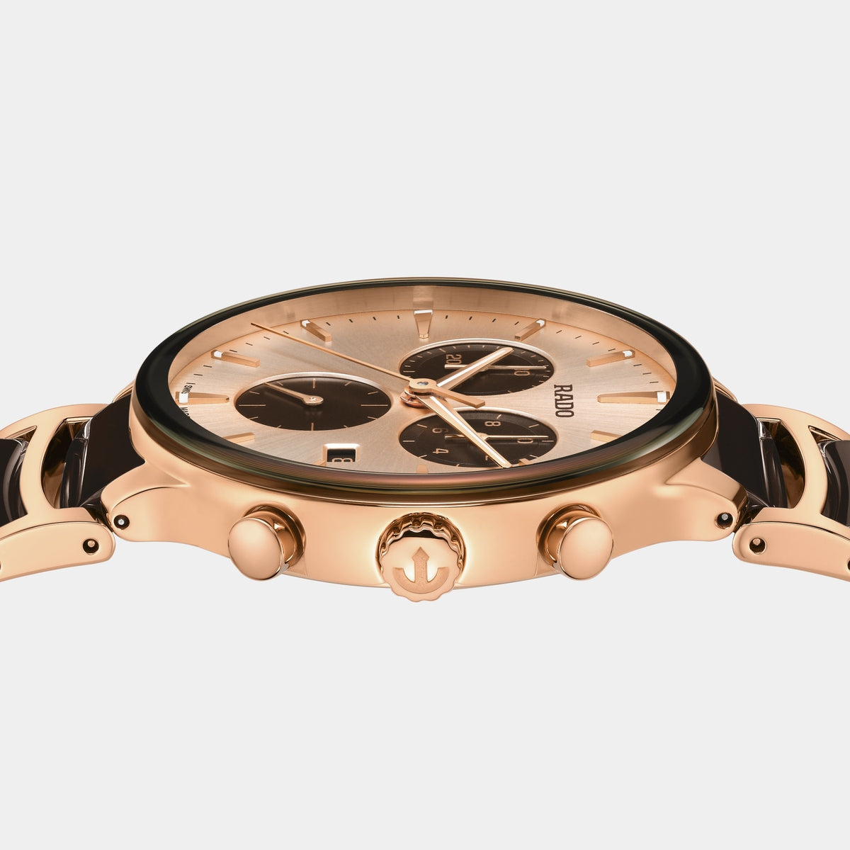 Centrix Chronograph 41mm - Gold Dial on Bracelet