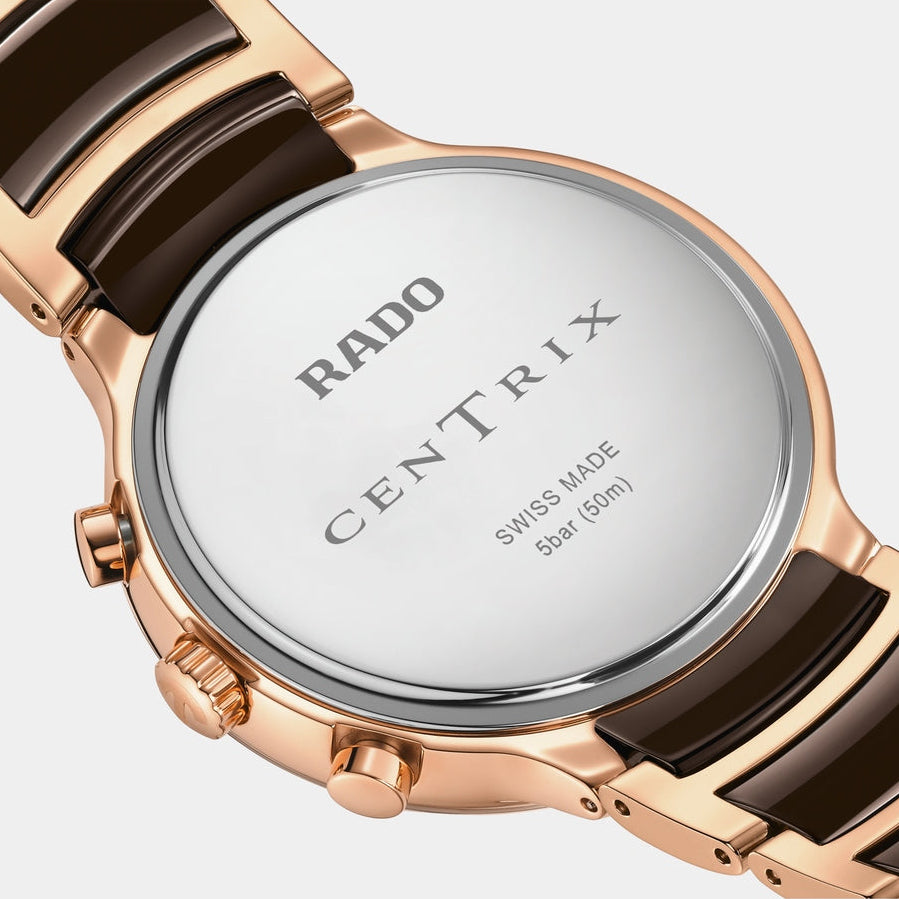 Centrix Chronograph 41mm - Gold Dial on Bracelet