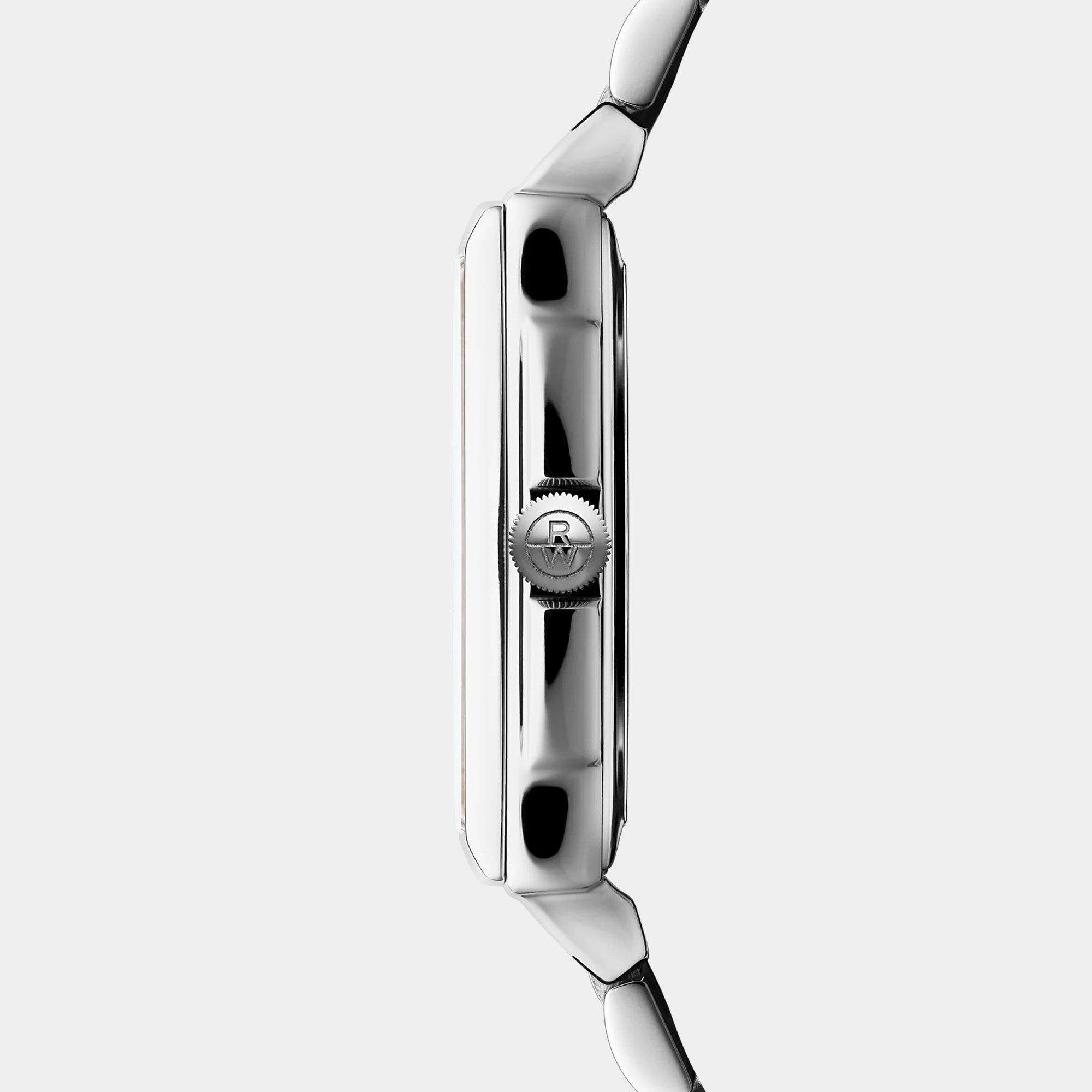 Toccata Square 22x28mm - White Dial on Bracelet