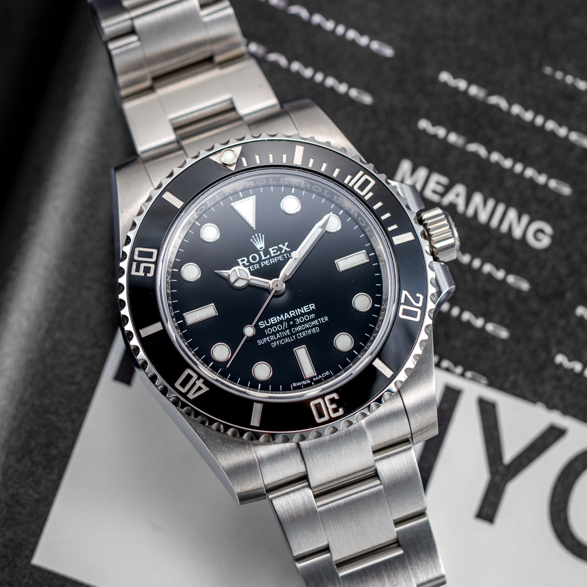 Rolex No-Date Submariner 40mm - 114060