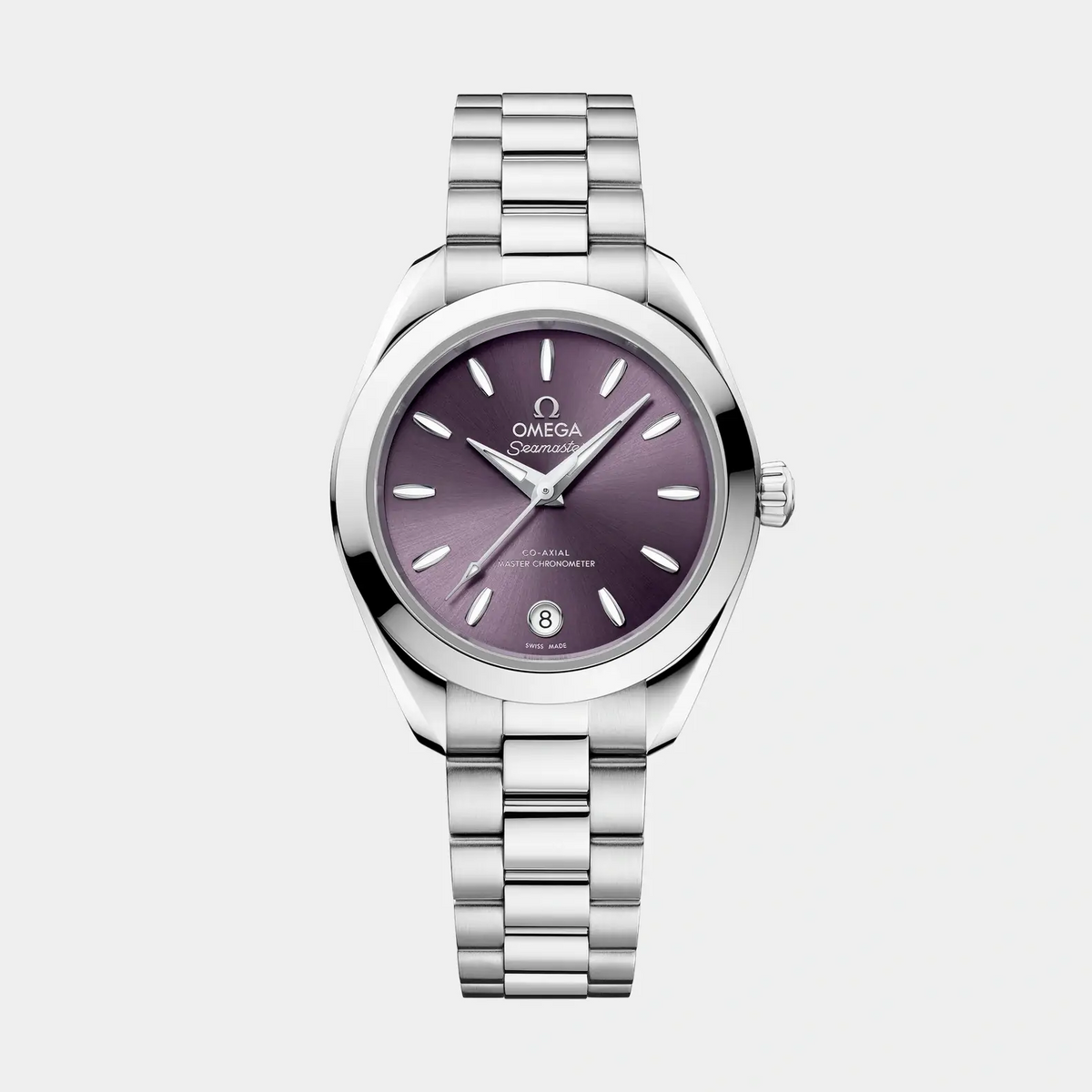 OMEGA | Seamaster Aqua Terra 30mm - Purple Dial on Bracelet