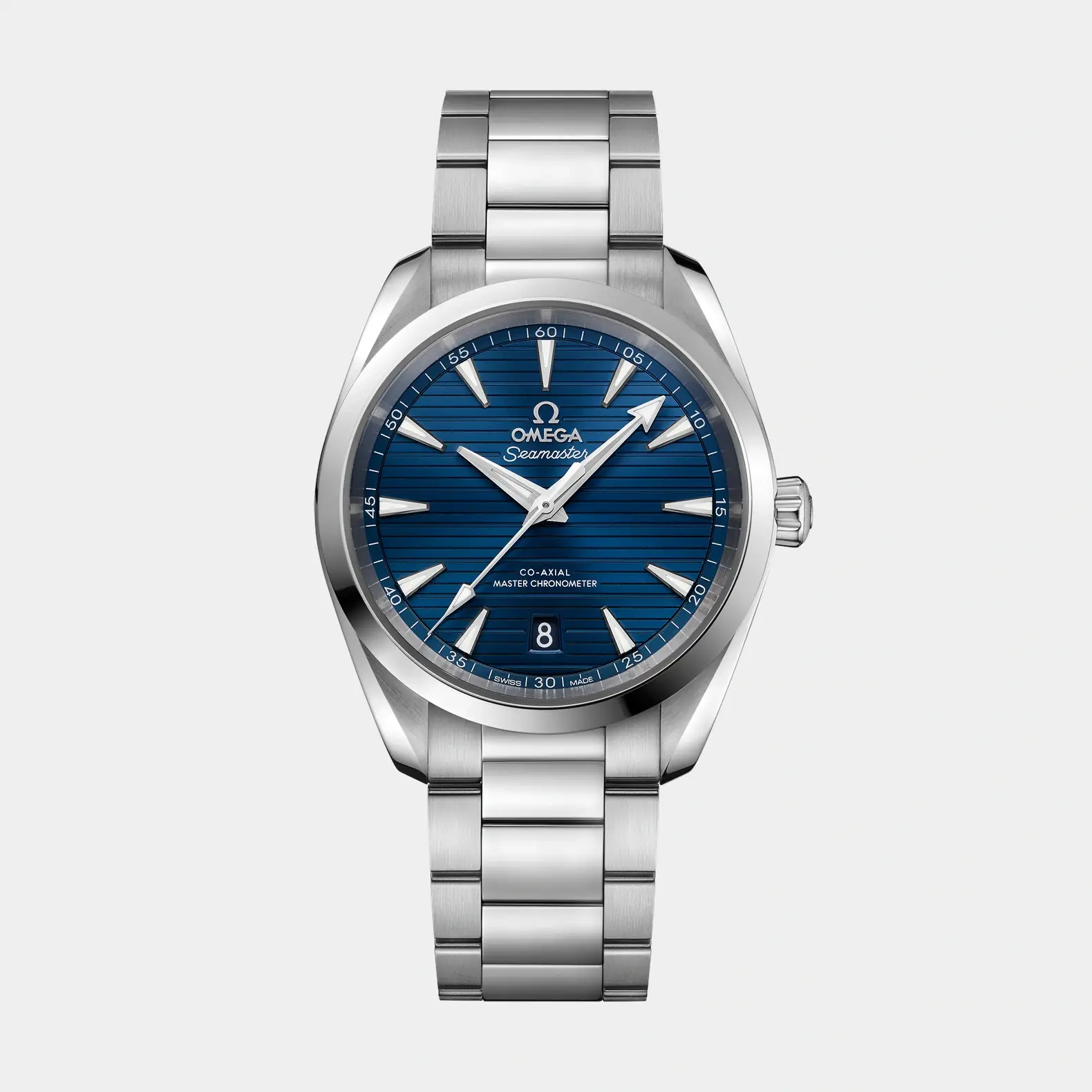 OMEGA | Seamaster Aqua Terra 38mm - Blue Teak Dial on Bracelet OMEGA | Seamaster Aqua Terra 38mm - Blue Teak Dial on Bracelet