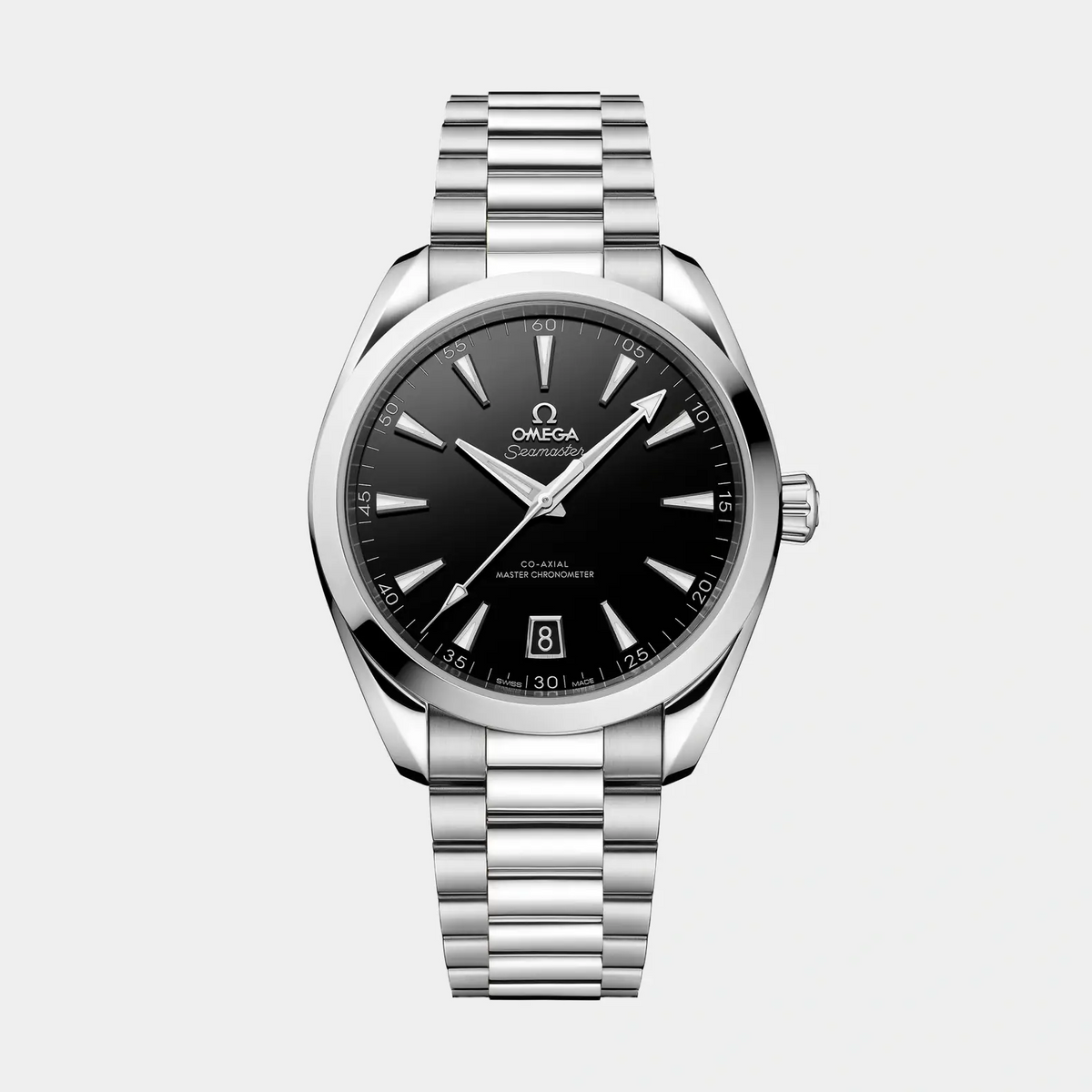 ラ*ル様 OMEGA Seamaster Aqua Terra メンズ腕時計 OMEGA | Seamaster Aqua Terra 41mm - Black Lacquer Dial on Bracelet