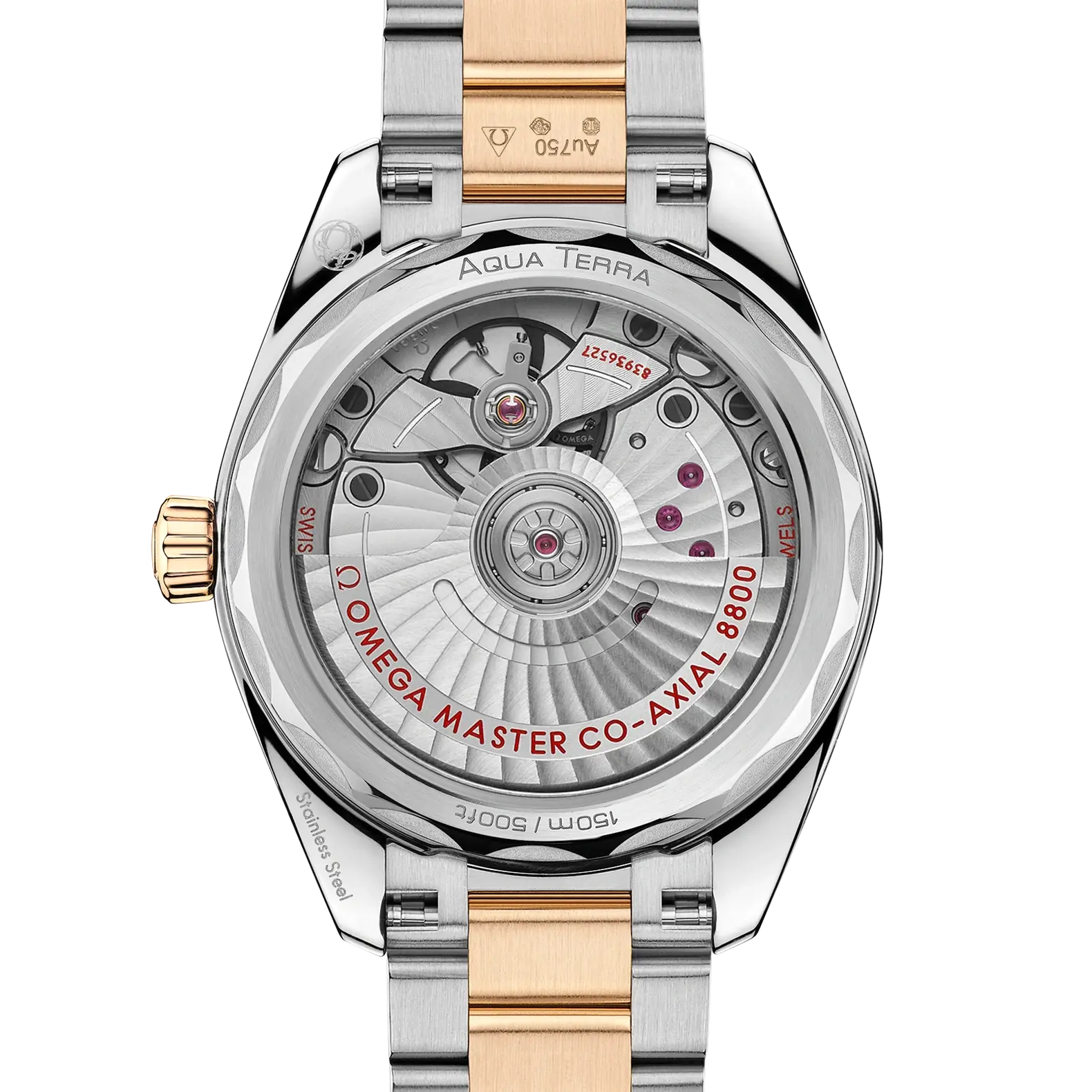 Seamaster Aqua Terra Two-Tone 34mm - Gold Dial on Bracelet