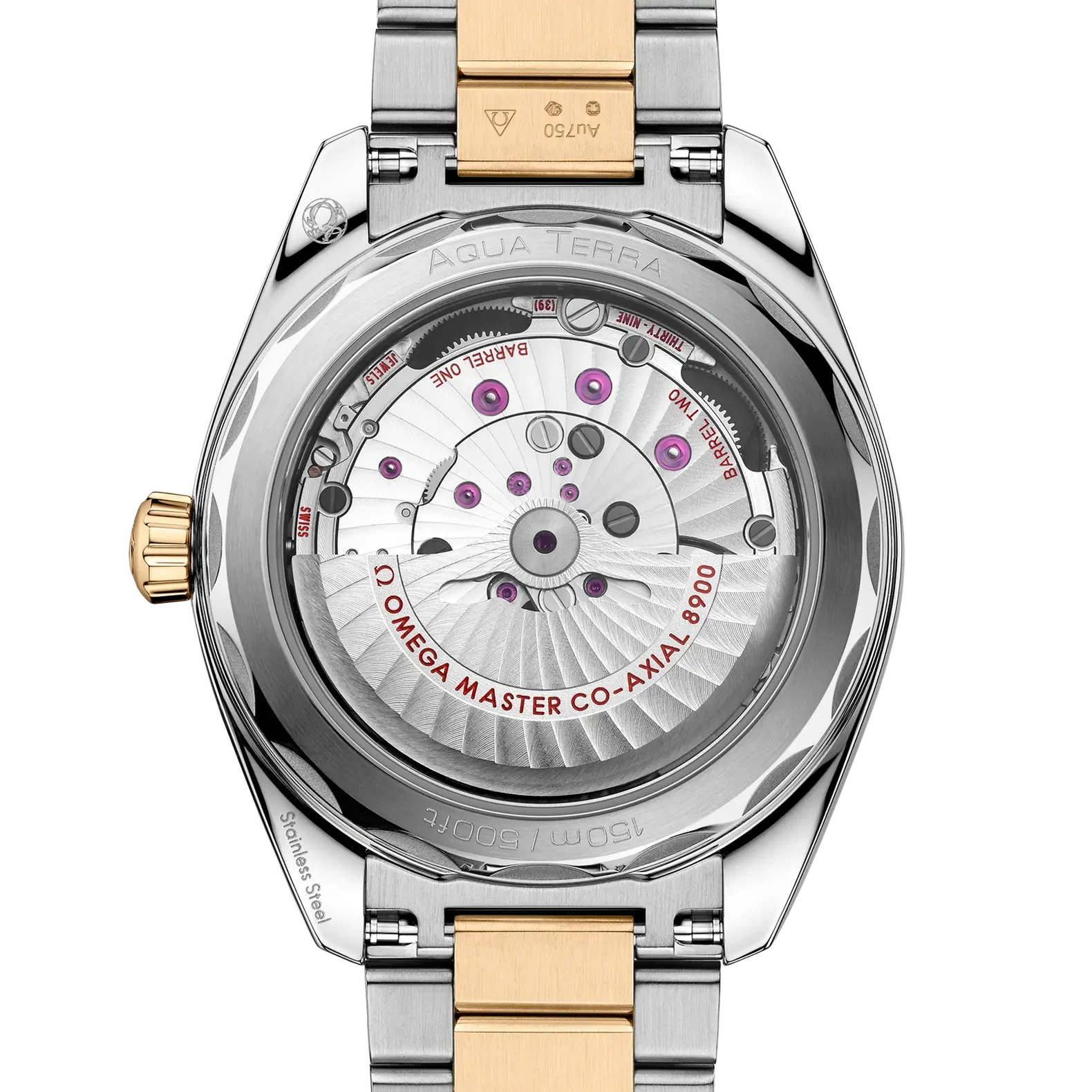 Seamaster Aqua Terra Two-Tone 41mm - Black Dial on Bracelet