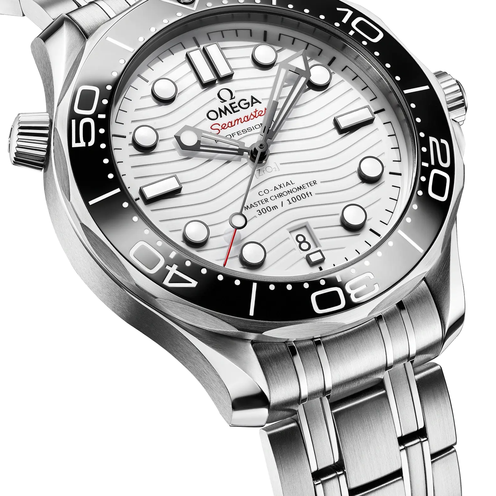 Seamaster Diver 300M 42mm - White Dial on Bracelet
