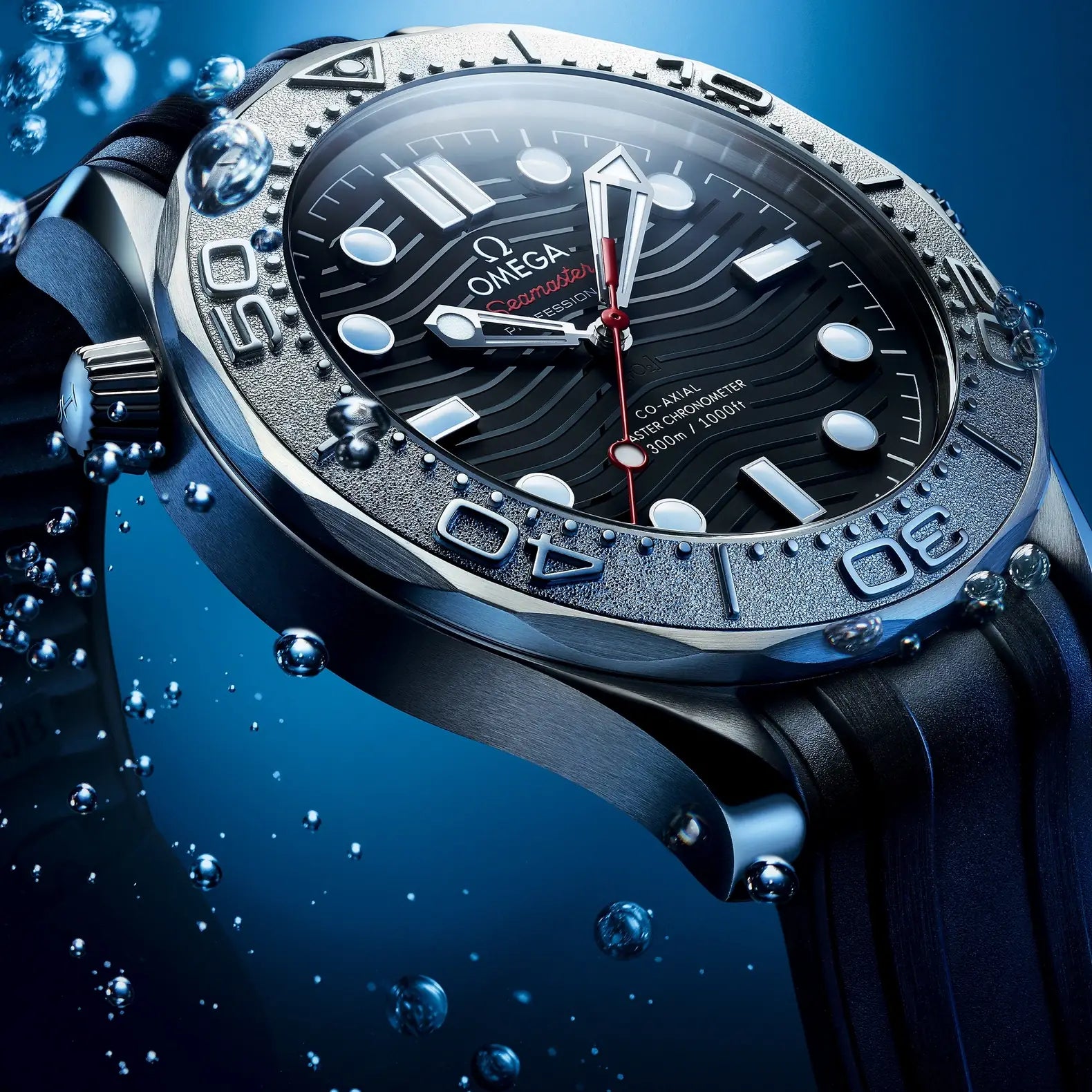 Seamaster Diver 300M 42mm - Nekton Edition on Rubber Strap