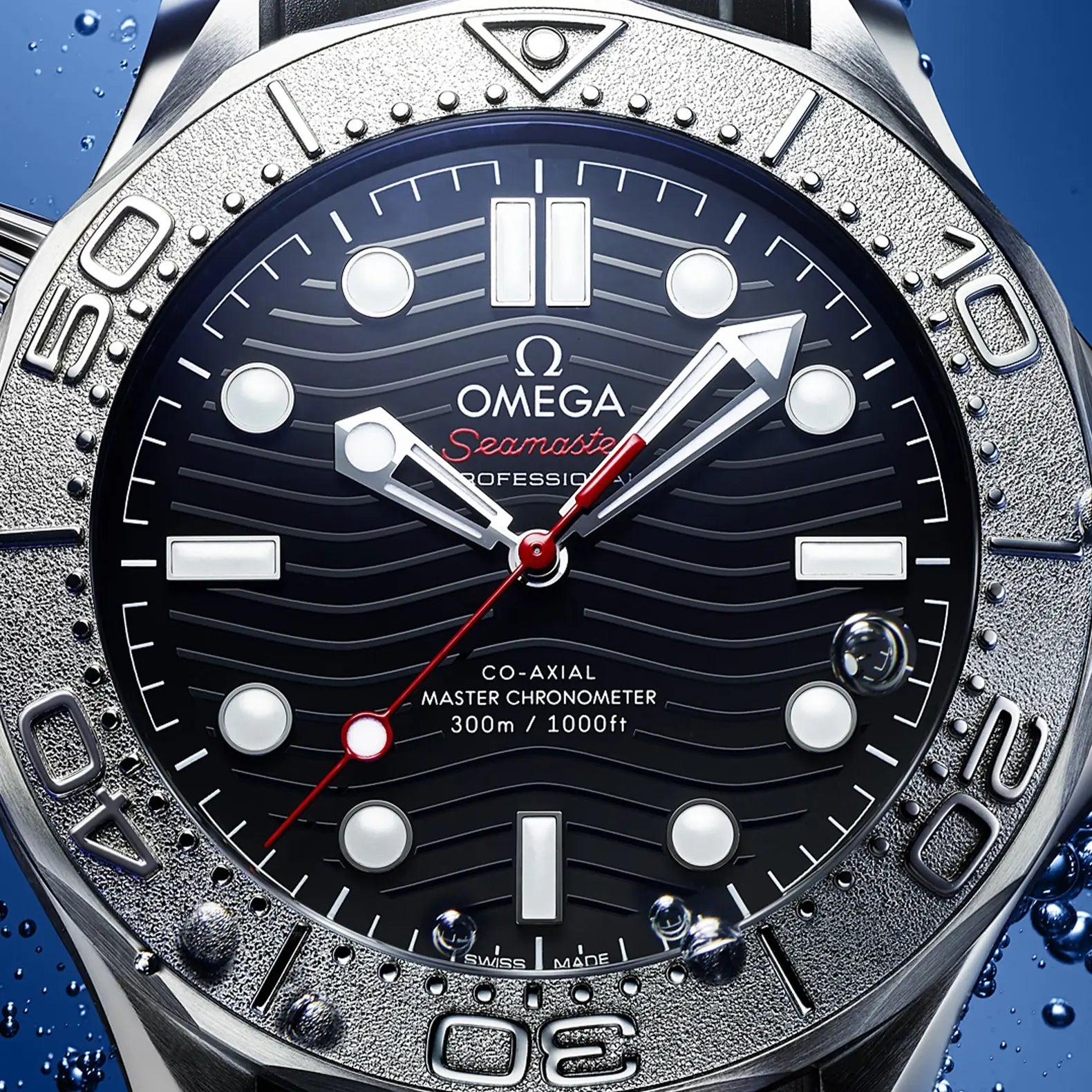 Seamaster Diver 300M 42mm - Nekton Edition on Rubber Strap