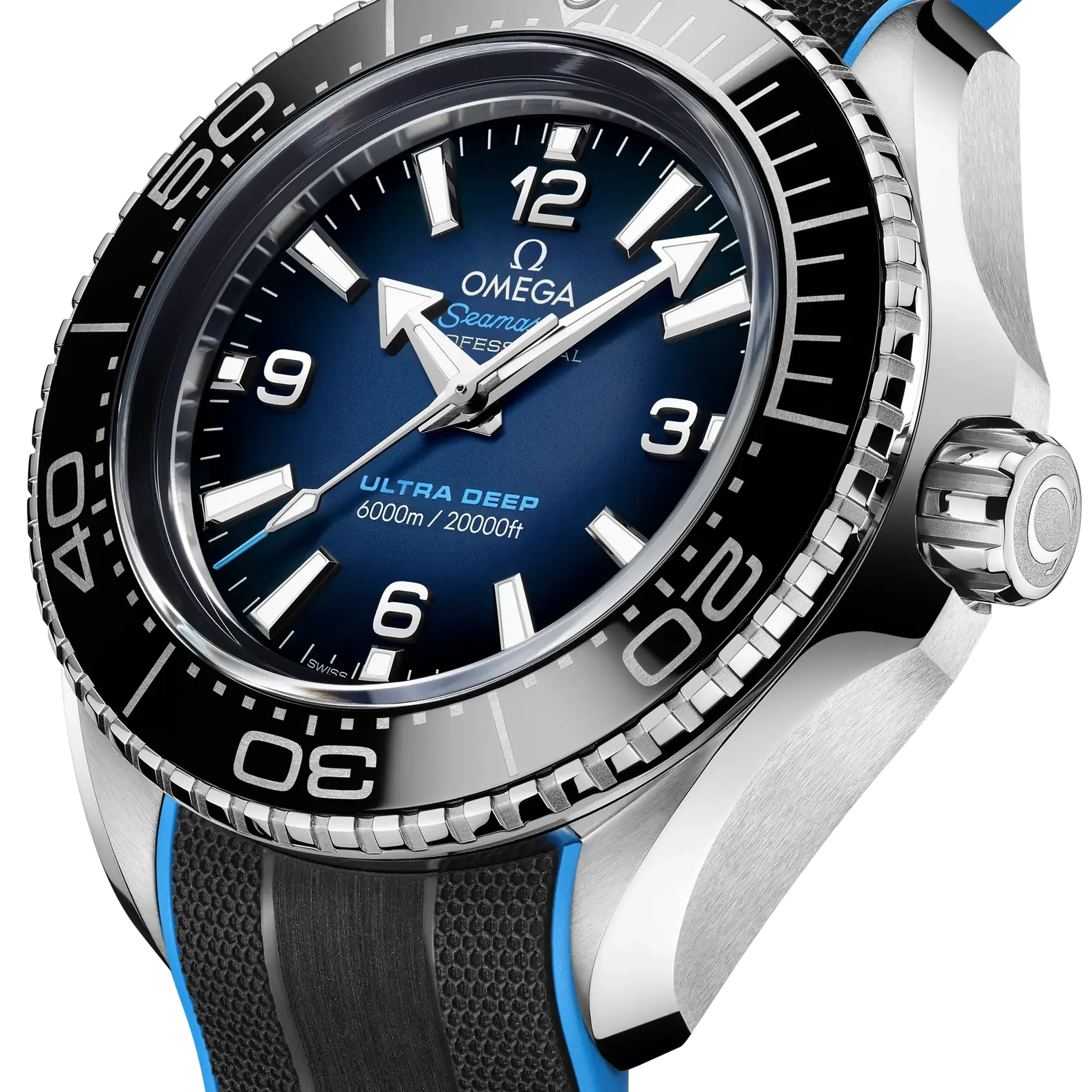 Seamaster Planet Ocean 6000M - Blue Gradient Dial on Strap