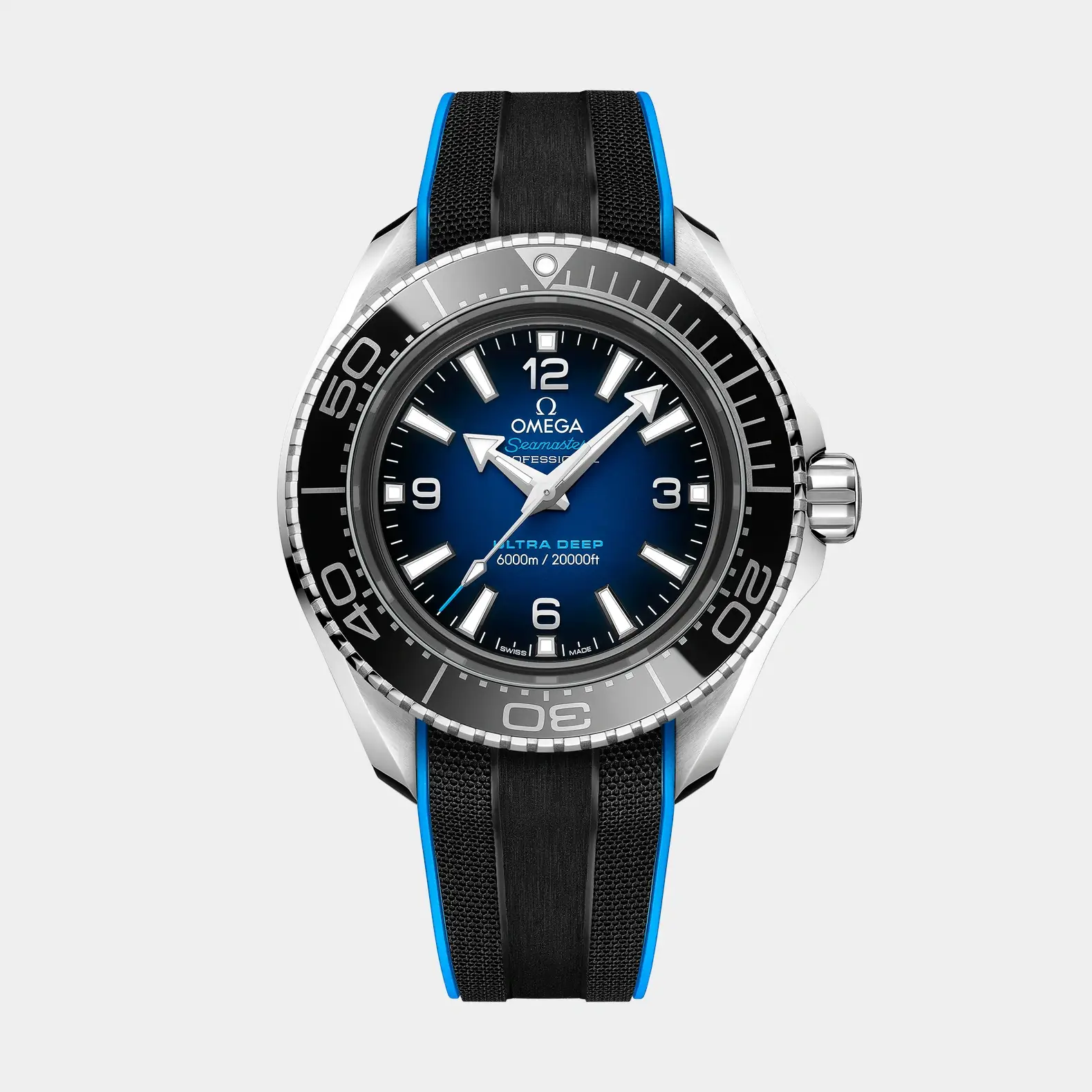 Seamaster Planet Ocean 6000M - Blue Gradient Dial on Strap