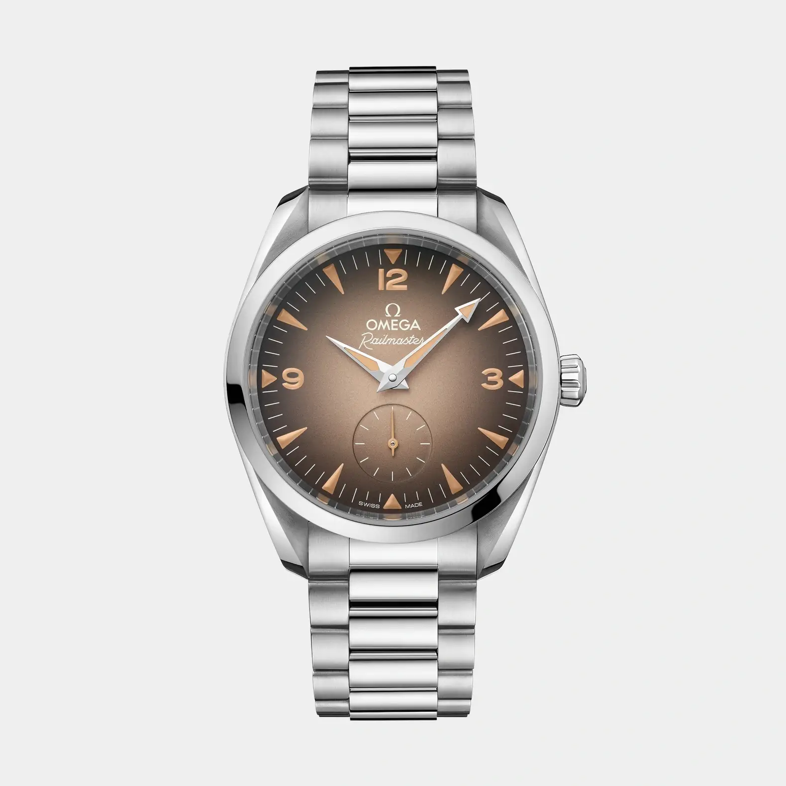 OMEGA | Seamaster Railmaster 38mm - Brown Gradient Dial on Bracelet