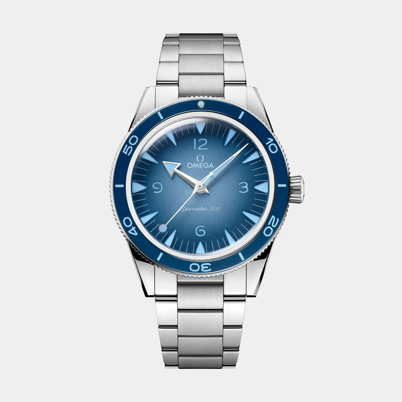 Seamaster 300 41mm - Summer Blue Gradient Dial on Bracelet