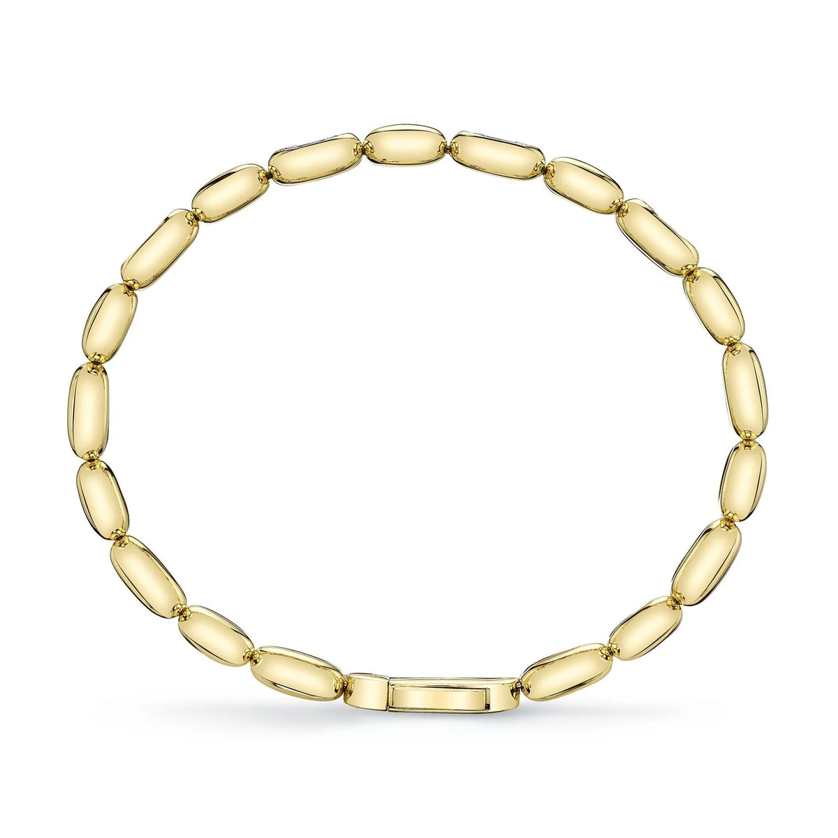 Icon Lumeria 0.40CT Diamond Baguette Bangle in 14K Yellow Gold
