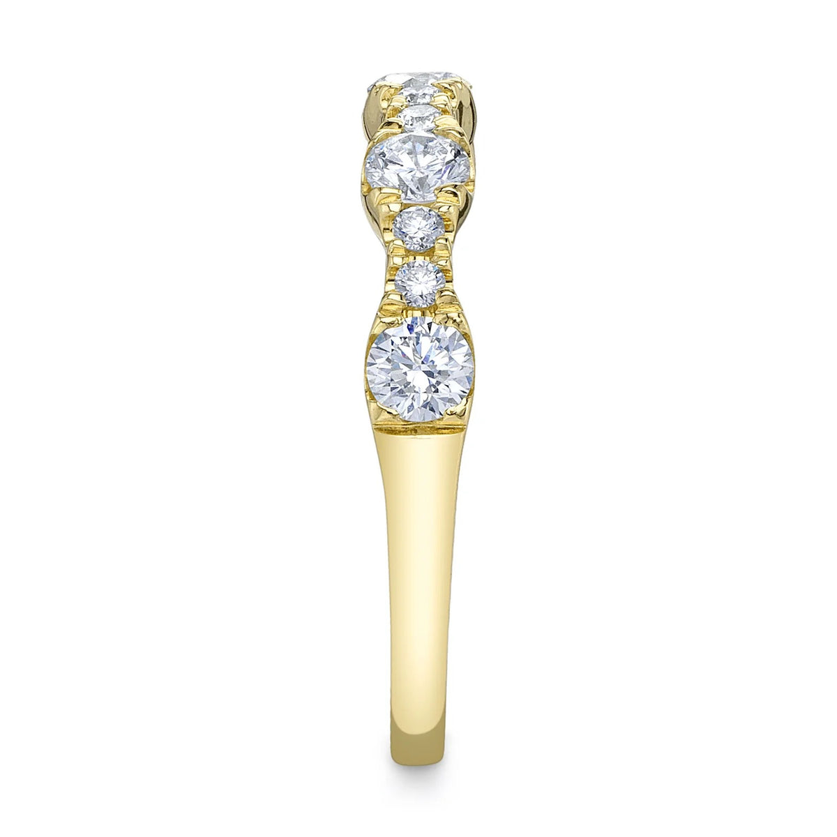 Kate 0.77CT Diamond Wave Band