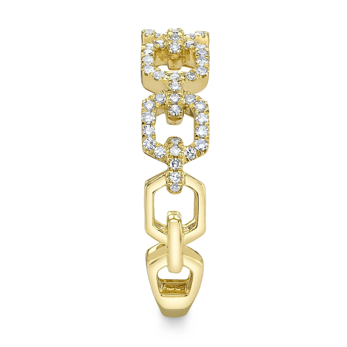 Kate 0.22CT Diamond Link Ring
