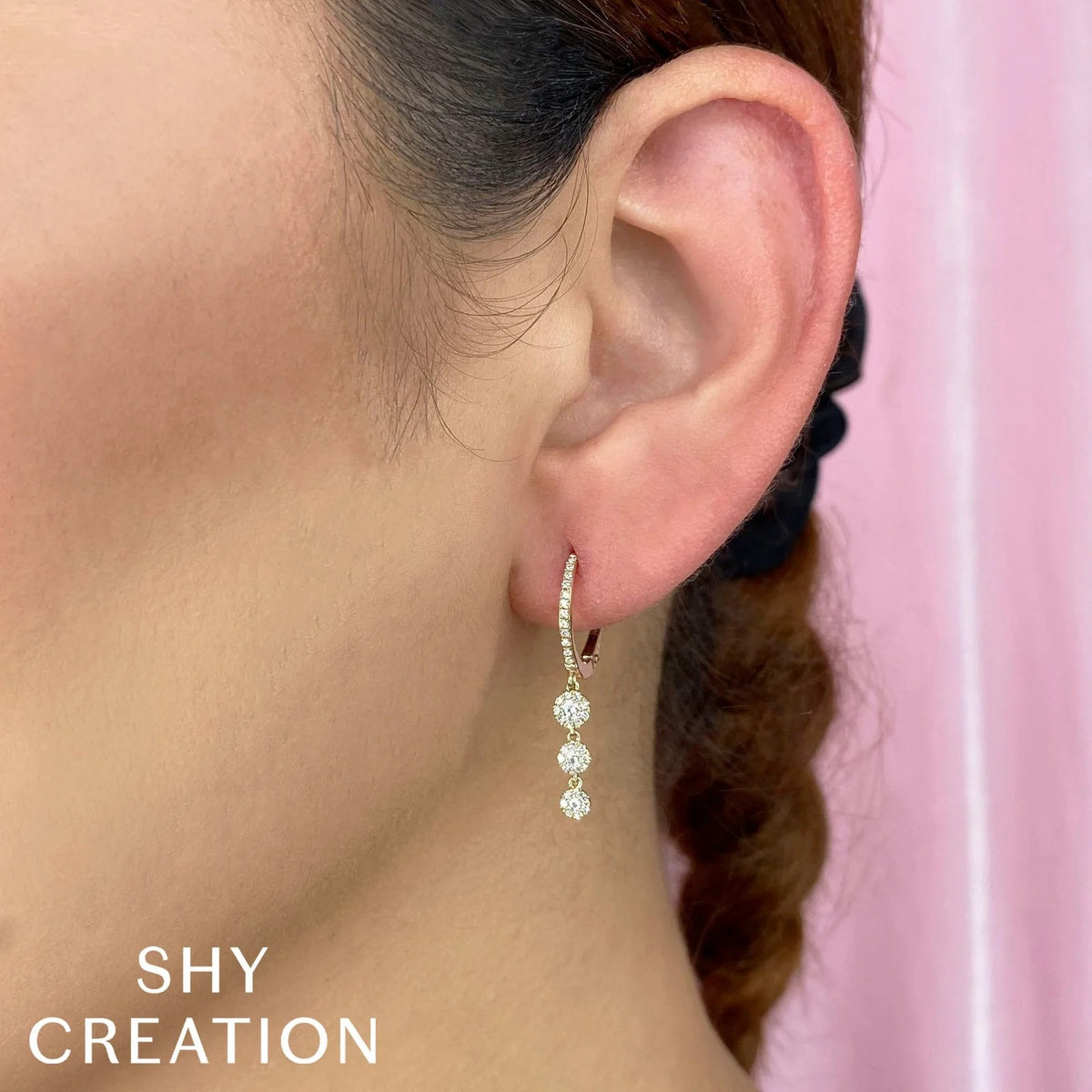 Eden 0.32CT Diamond Drop Earrings