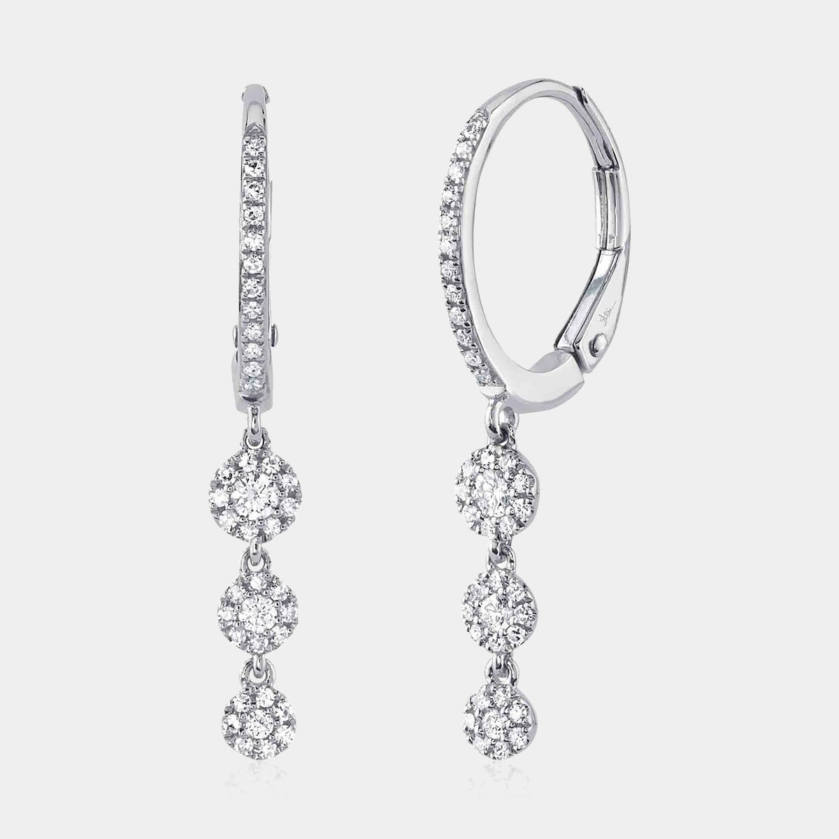 Eden 0.32CT Diamond Drop Earrings