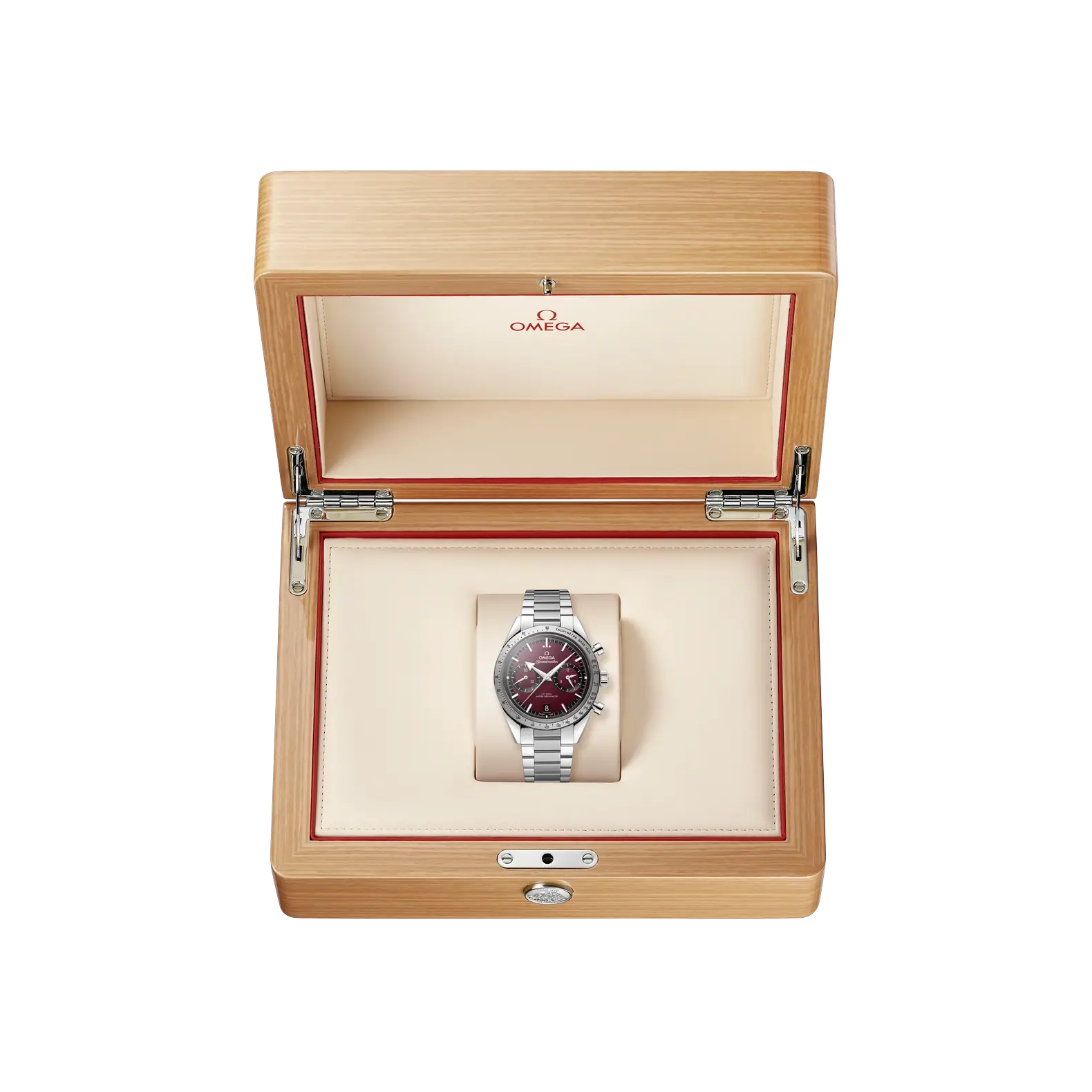 Speedmaster '57 40.5mm - Burgundy Dial on Bracelet